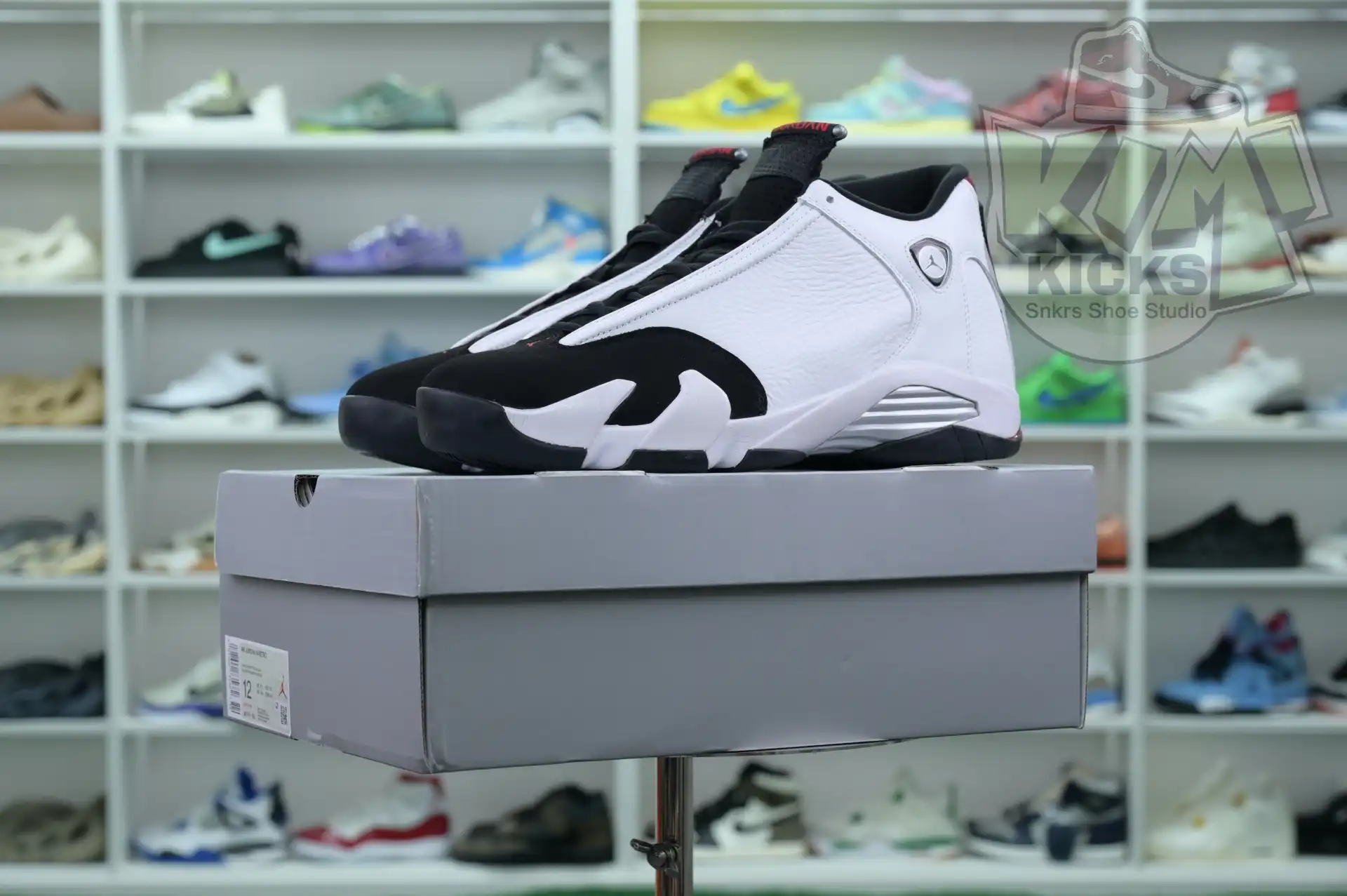 Kimikick Jordan Air Jordan14“Black Toe”2024