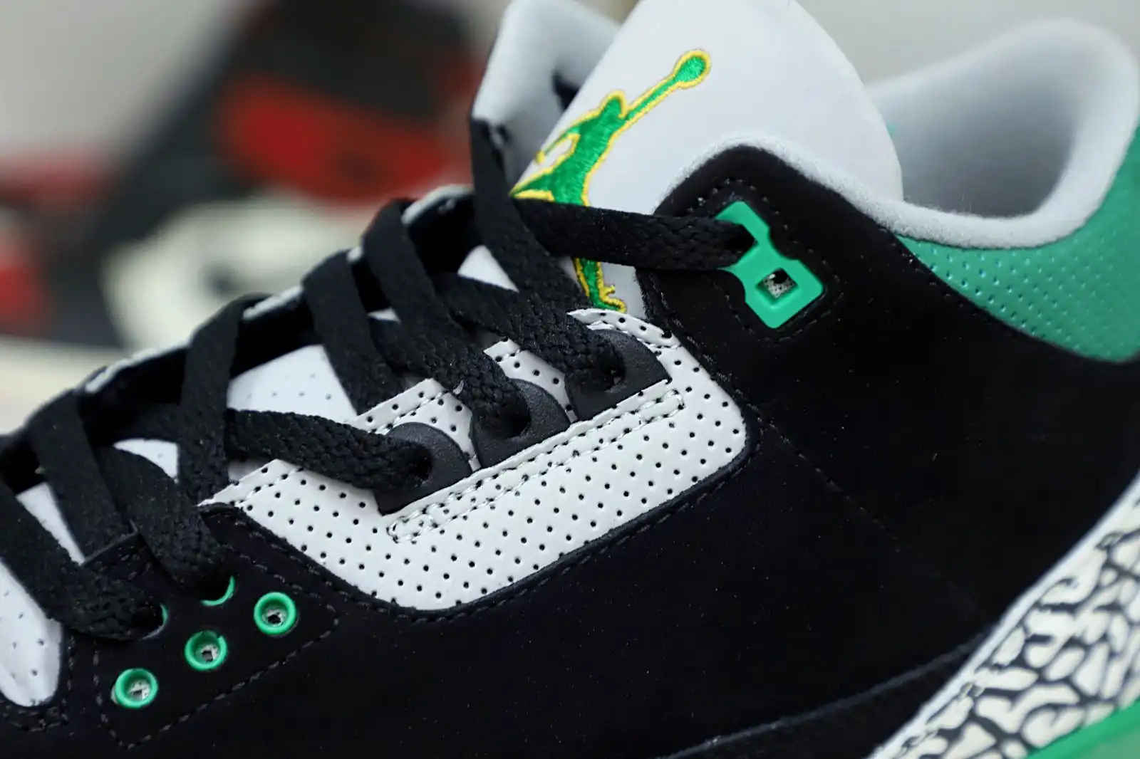 Cheap Kimikick AIR JORDAN 3 PINE GREEN