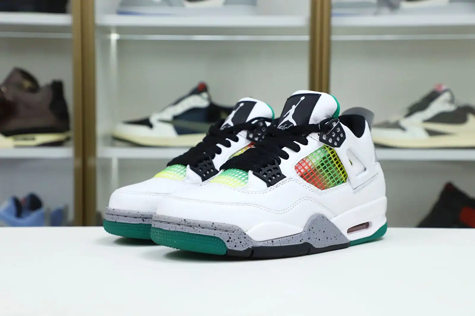 Cheap Kimi kick WMNS AIR JORDAN 4 RETRO 'RAST