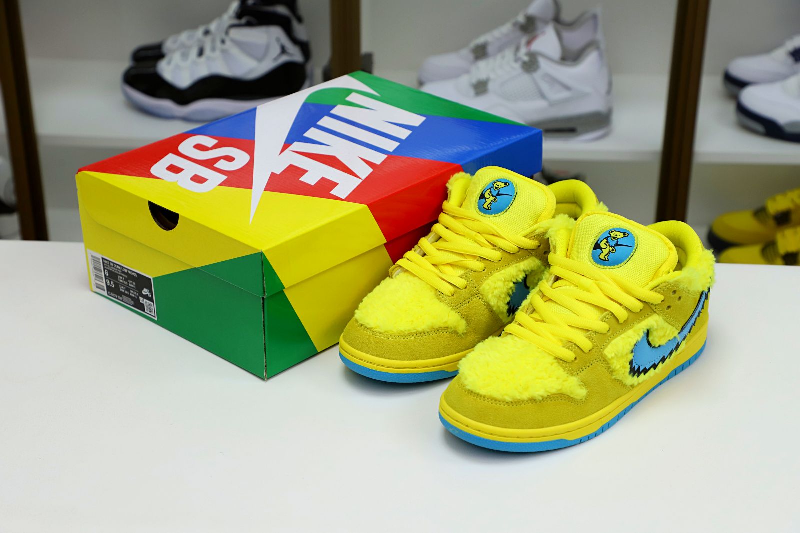 Kimi kick GRATEFUL DEAD X DUNK LOW SB YELLOW