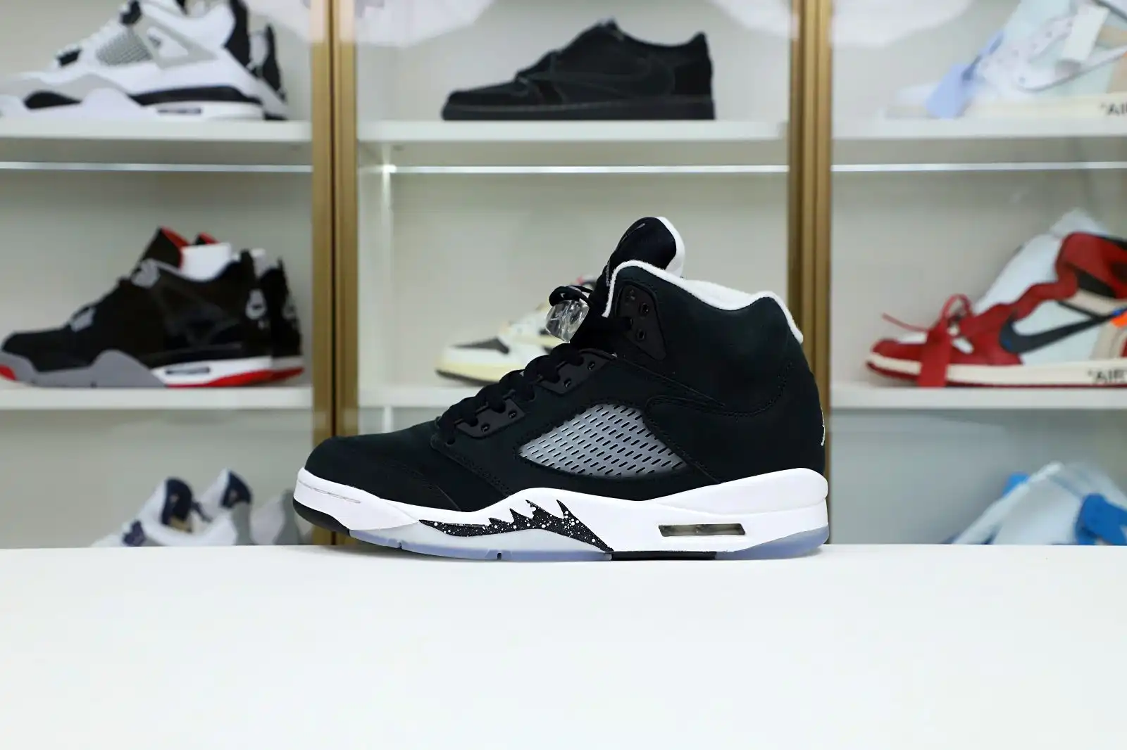 Rep Kimikick AIR JORDAN 5 RETRO 'OREO' 2021