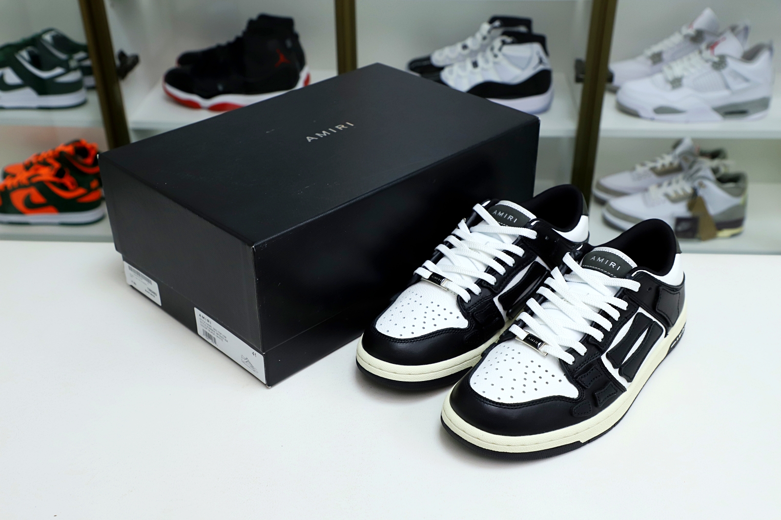 Kimi kick AMIRI LEATHER SKEL