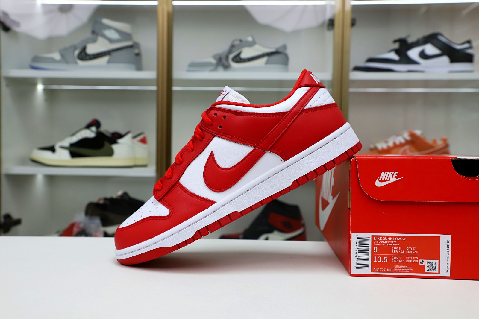 Kimi kick DUNK LOW SP RED