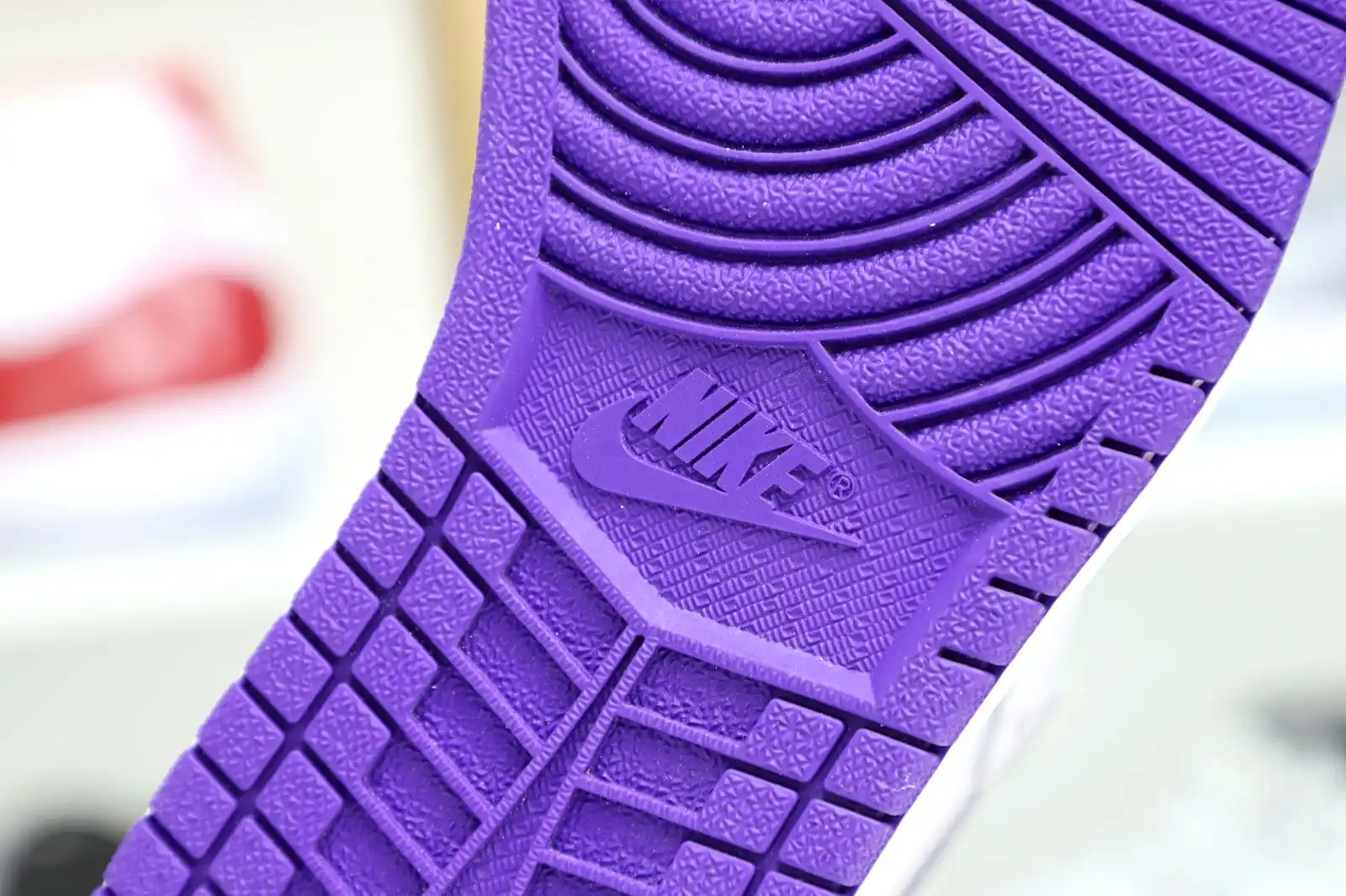 Cheap Kimikick Air Jordan 1 High OG Court Purple