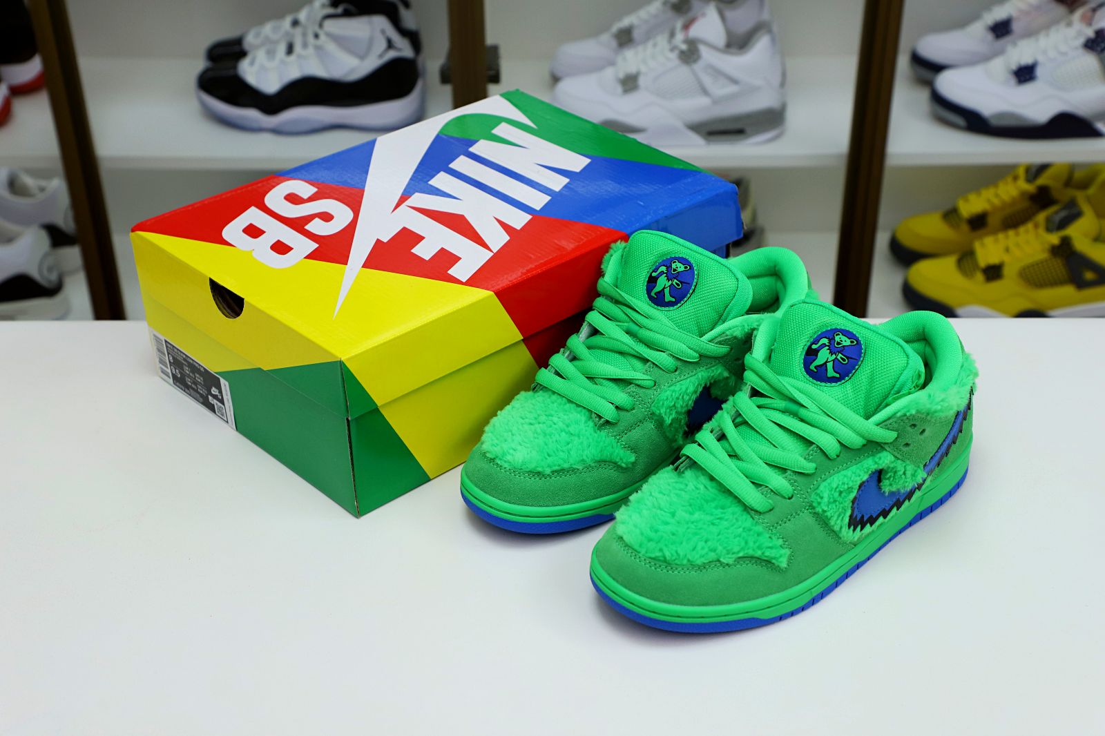 Kimi kick GRATEFUL DEAD X DUNK LOW SB GREEN