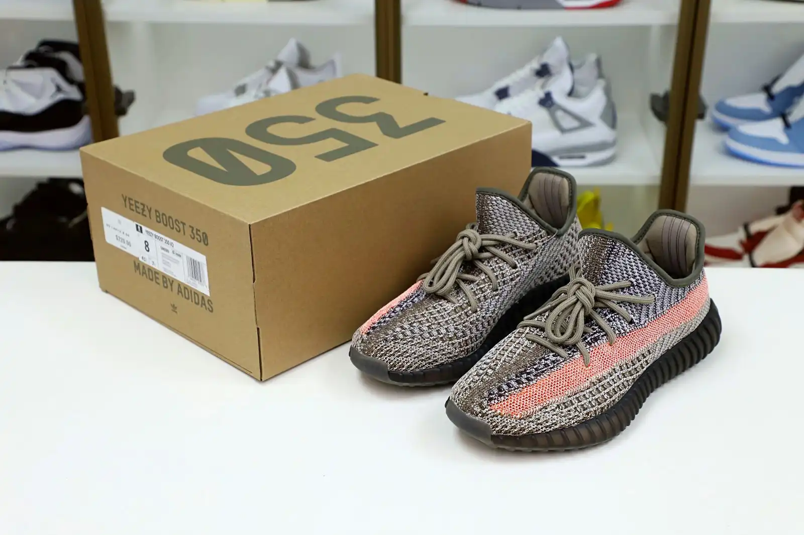 Kimikick YEEZY BOOST 350 V2 'ASH STONE'