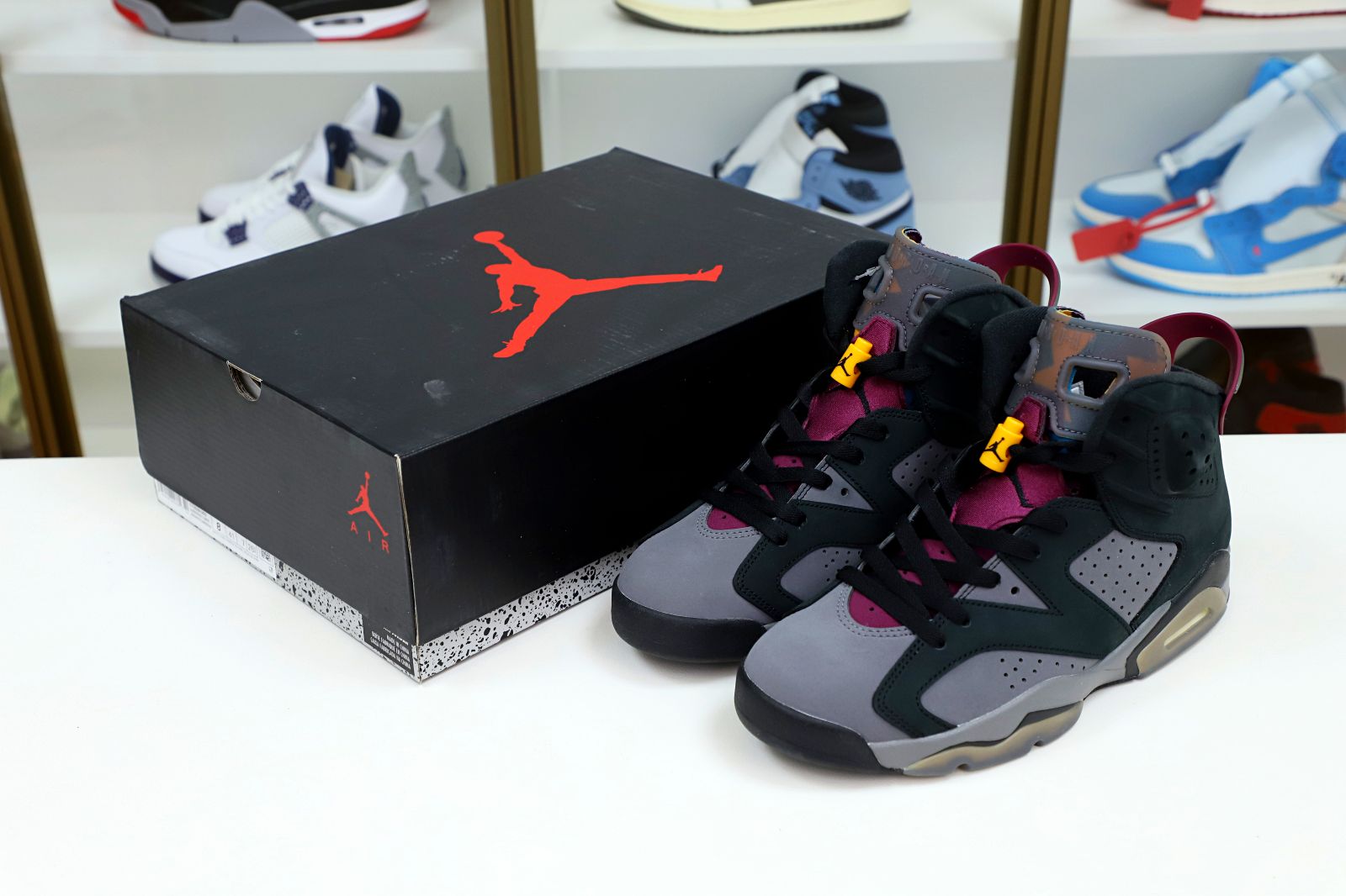 Kimi kick AIR JORDAN 6 RETRO BORDEAUX