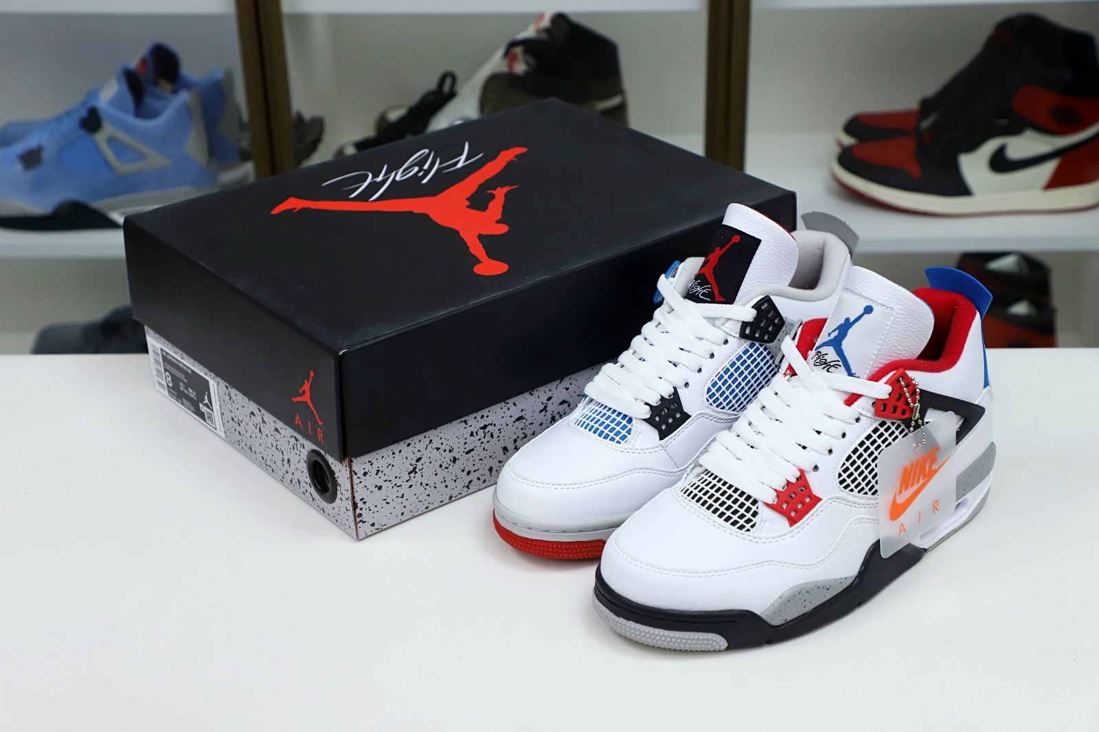 Kimi kick Jordan Air Jordan4 retro se what the4