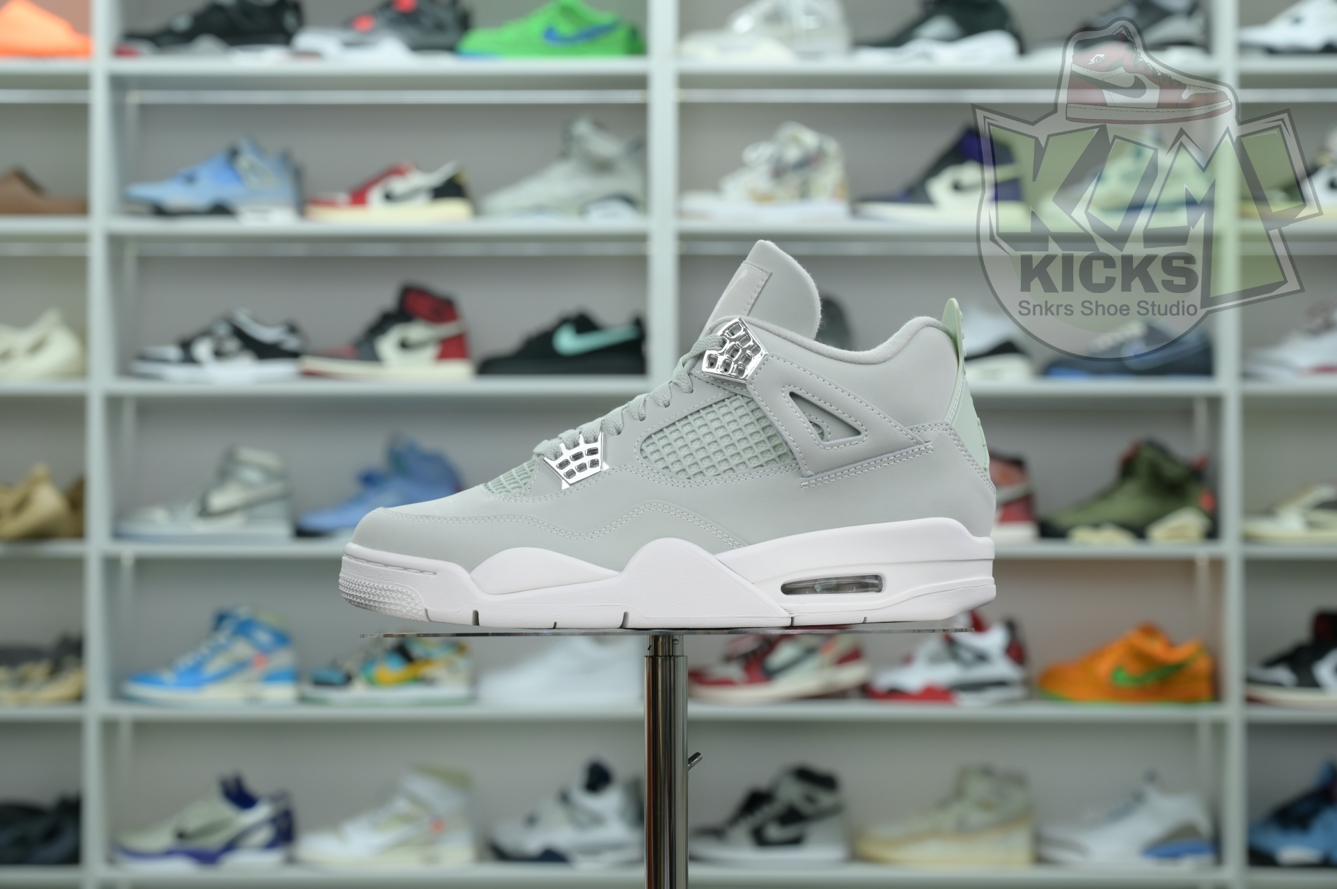 Kimi kick Jordan Air Jordan4“Seafoam”