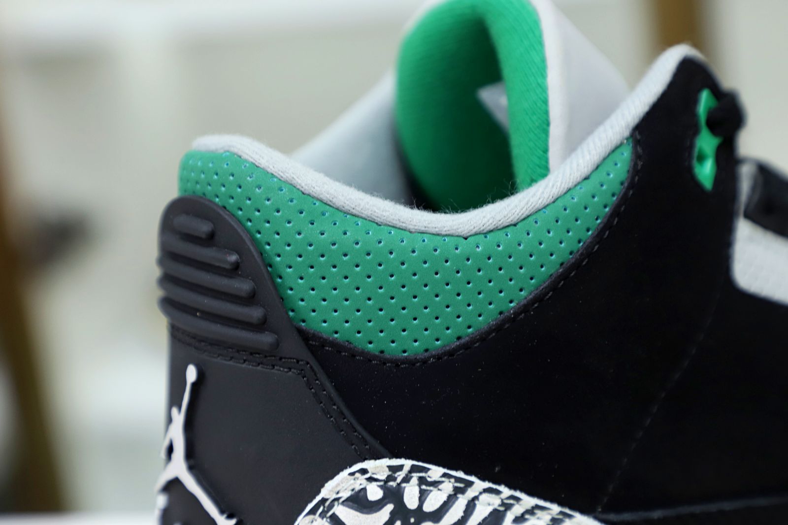 Kimi kick AIR JORDAN 3 PINE GREEN