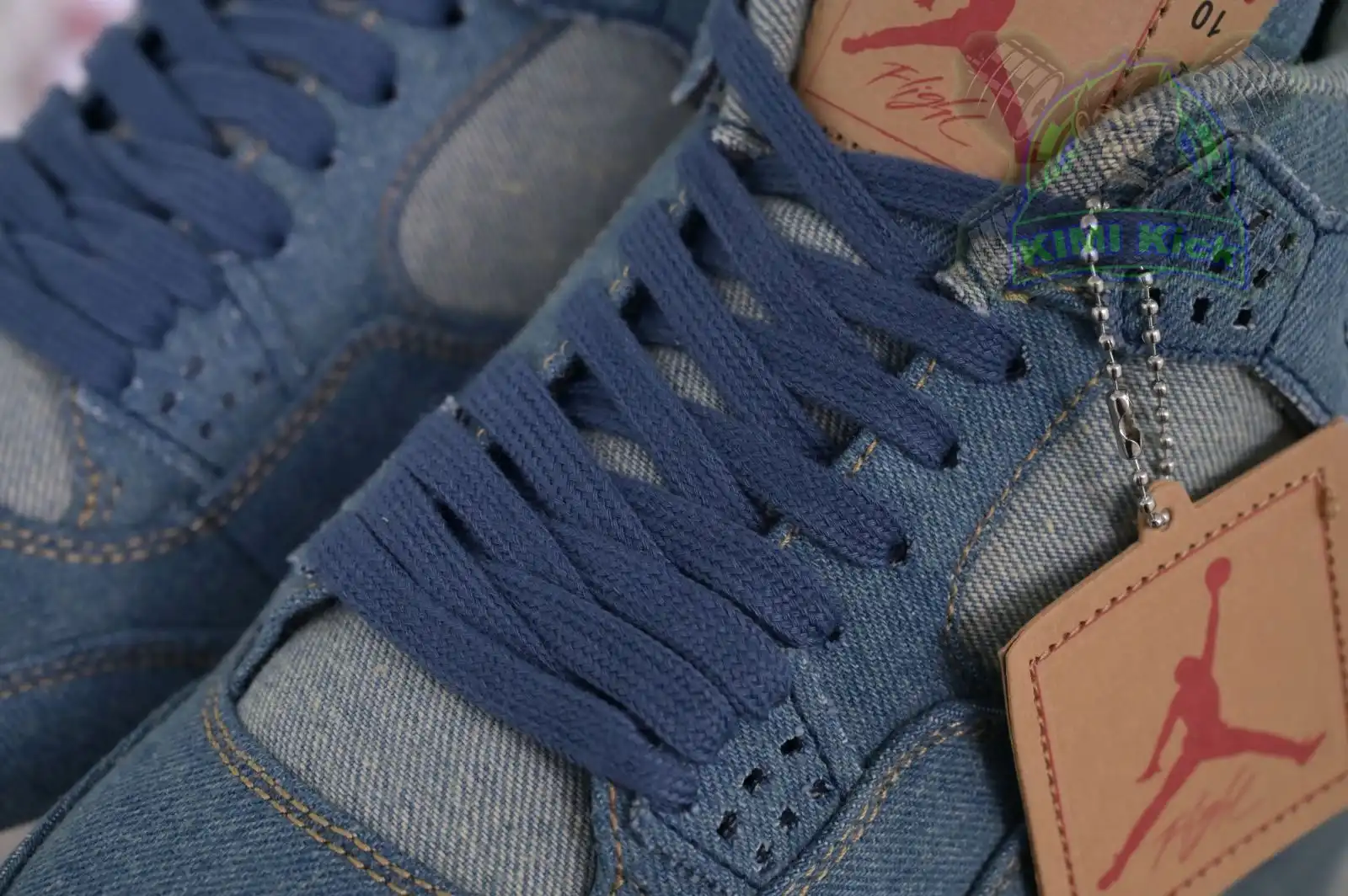 Kimikick Jordan Air Jordan 4 retro levis denim