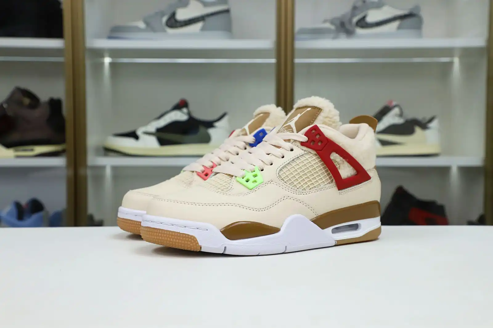 Reps Kimikick AIR JORDAN 4 RETRO GS 'WILD THINGS'