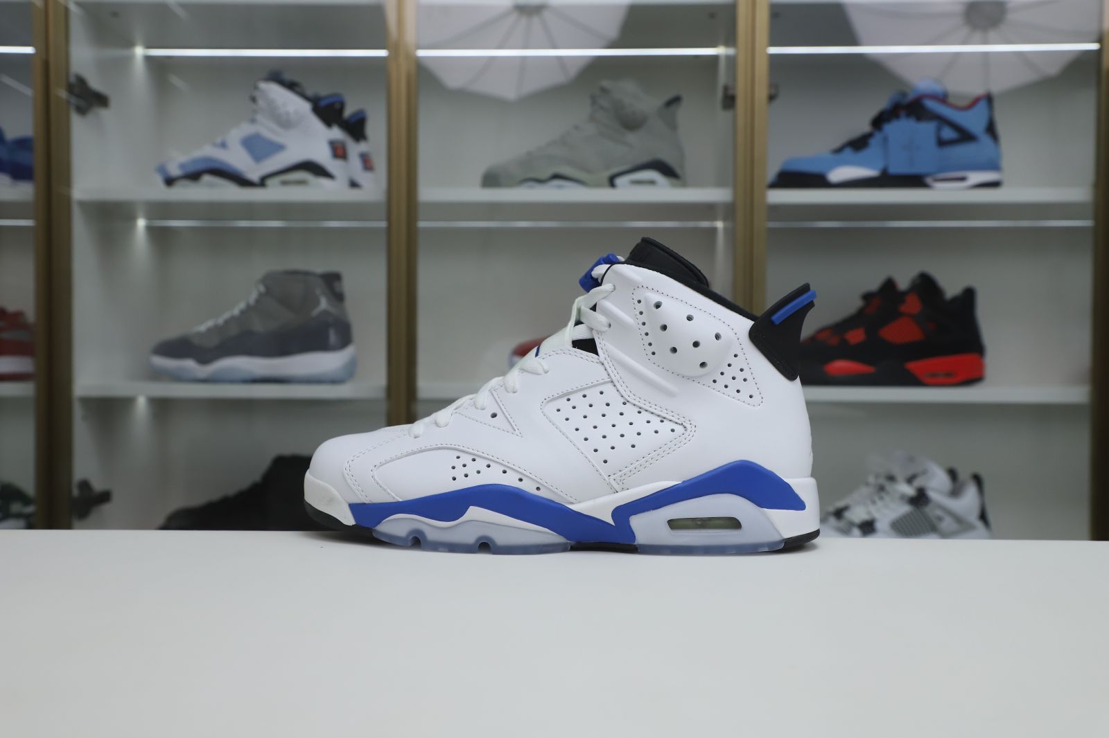 Kimi kick AIR JORDAN 6 RETRO SPORT BLUE