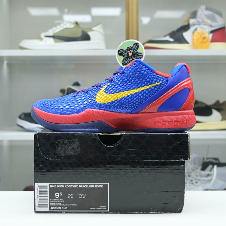 Kimi kick Nike Zoom Kobe 6  FC Barcelona Home