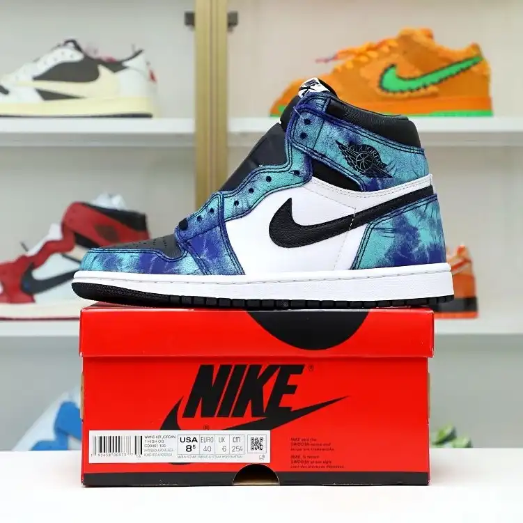 Kimikick Air Jordan 1 High OG  Tie-Dye