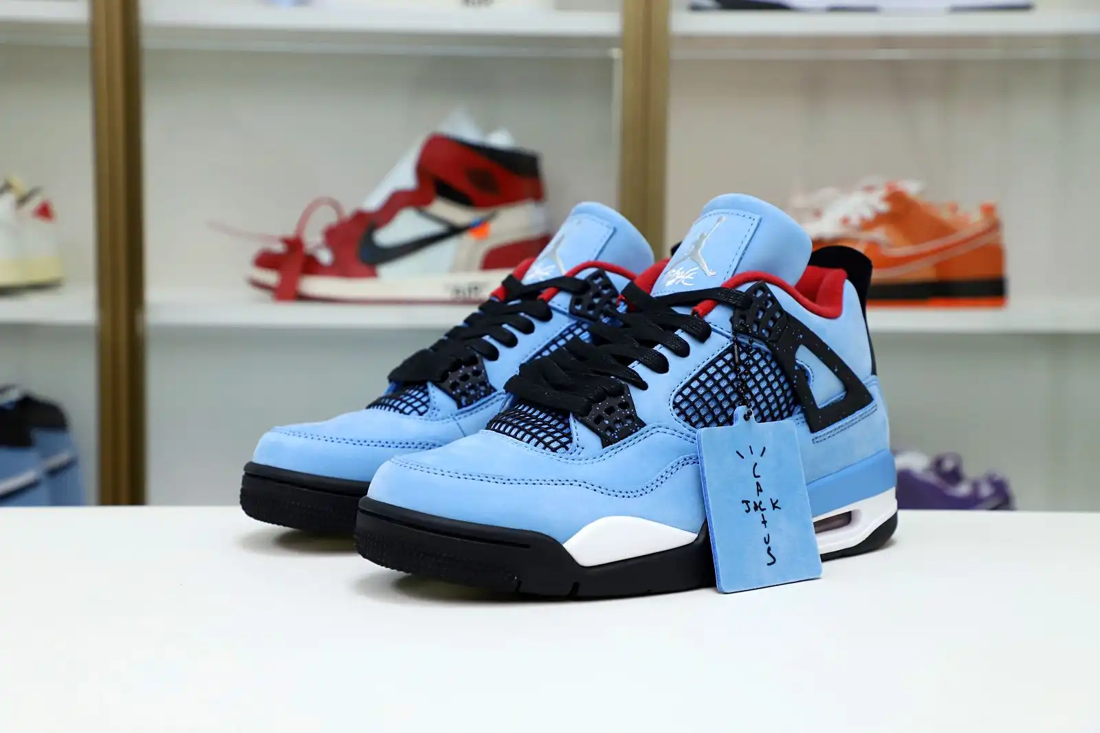 Kimikick TRAVIS SCOTT X AIR JORDAN 4 RETRO 'CACTUS JACK' FRIENDS & FAMILY