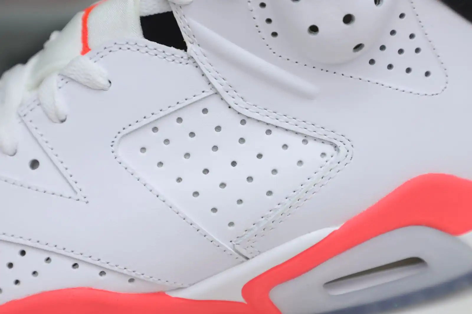 Cheap Kimikick Air Jordan 6 Retroinfrared White