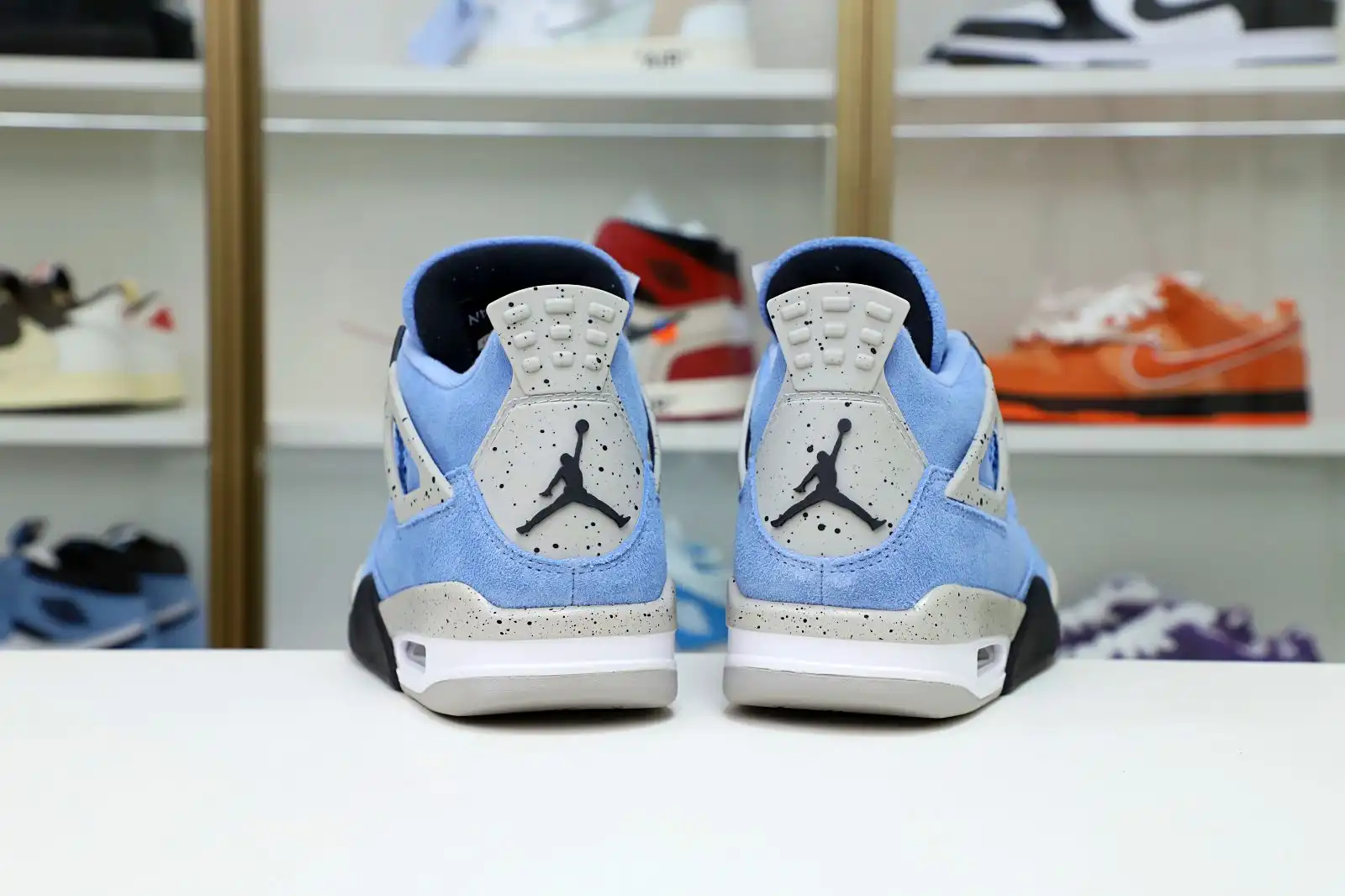 Reps Kimikick AIR JORDAN 4 UNIVERSITY BLUE