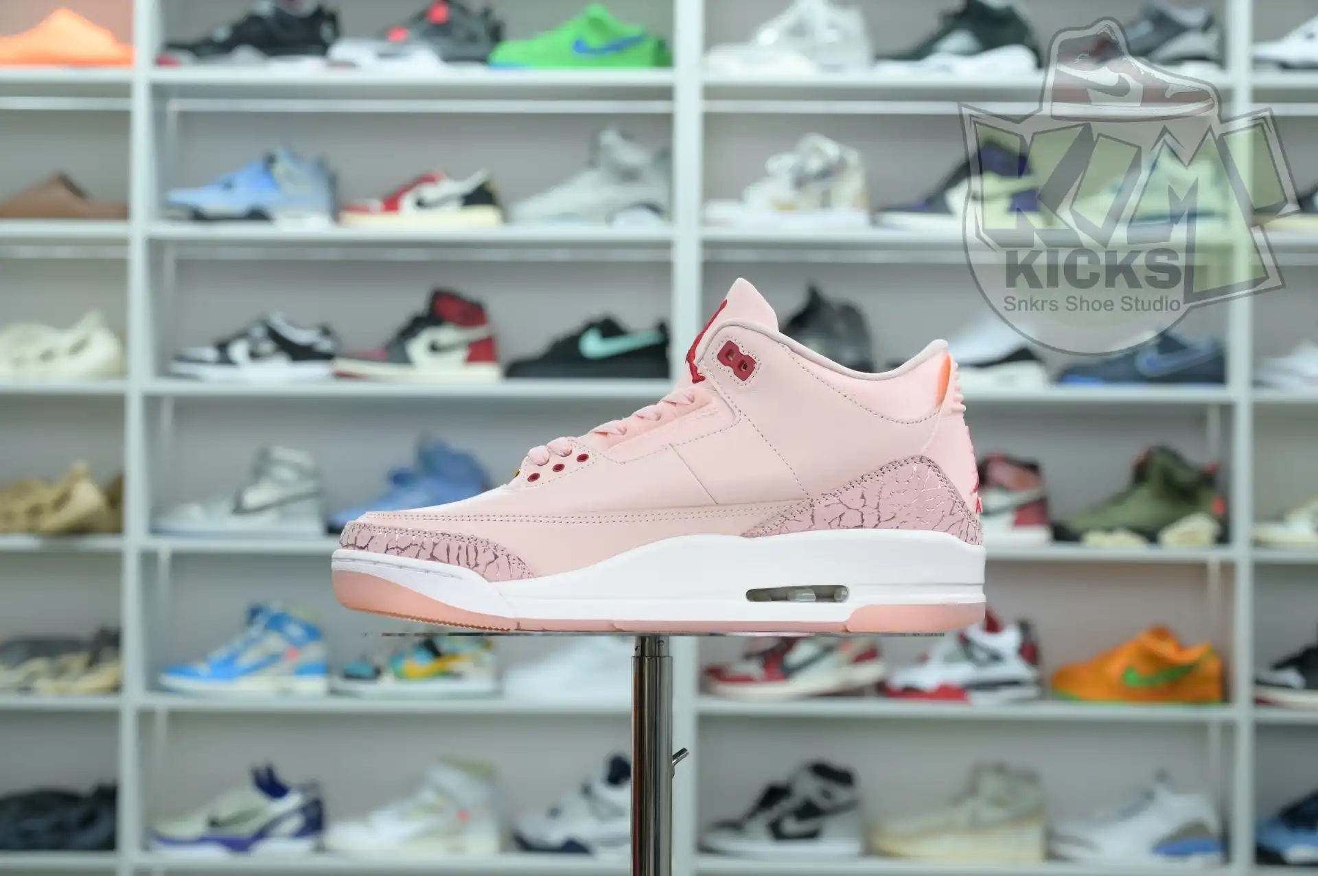 Cheap Kimikick Jordan Air Jordan 3 Valentine's Day