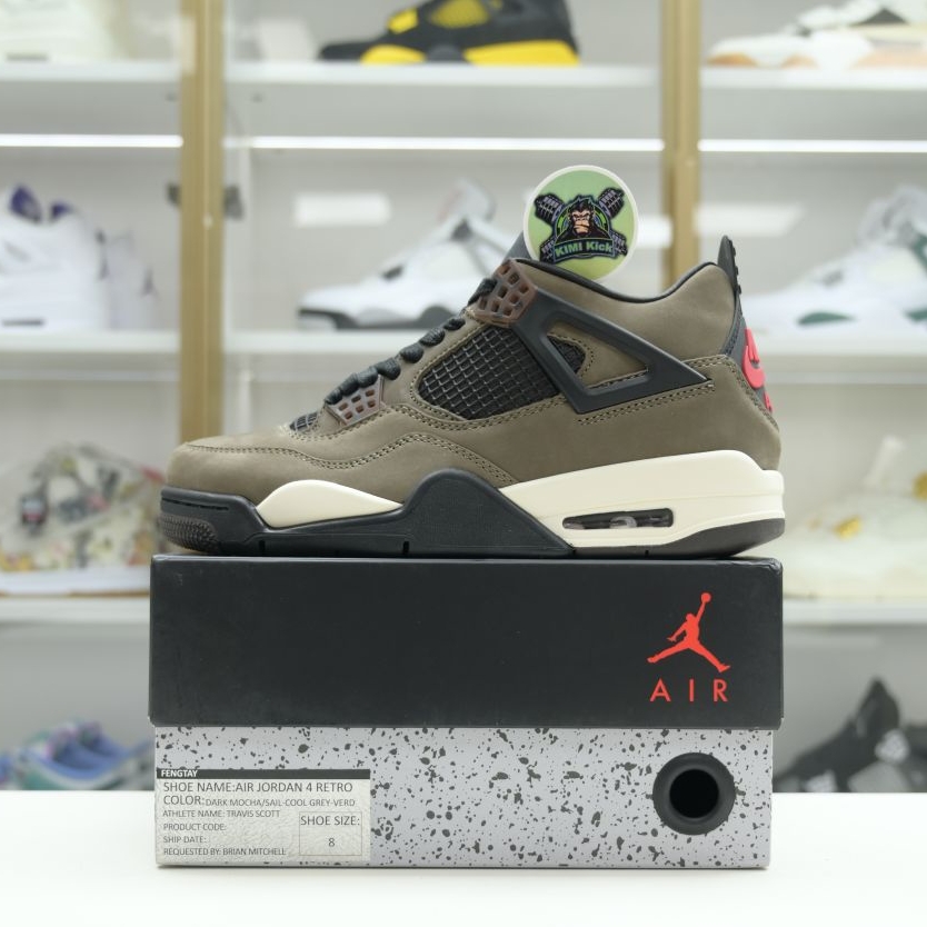 Kimi kick AIR JORDAN 4 RETRO COLOR