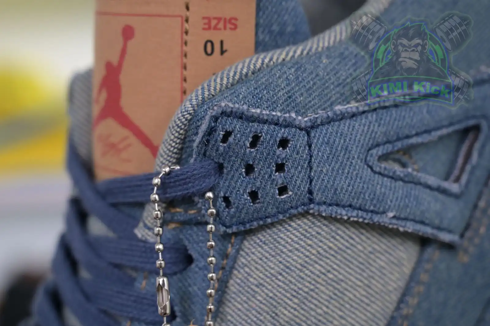 Kimikick Jordan Air Jordan 4 retro levis denim