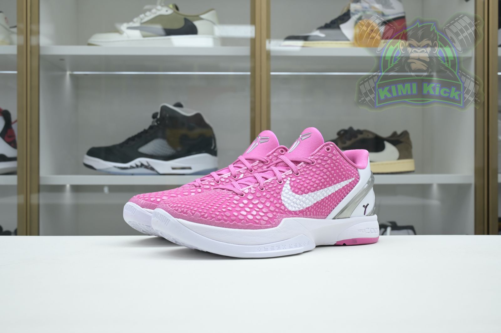 Kimi kick Nike Zoom Kobe 6 Kay Yow Think Pink