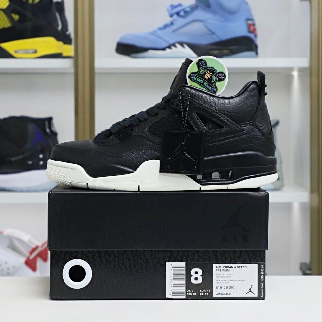 Kimi kick Jordan Air Jordan 4 retro ponyhair black