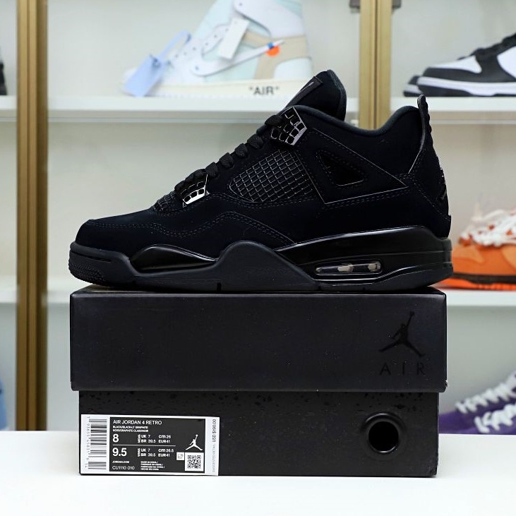 Kimi kick AIR JORDAN 4 RETRO 'BLACK CAT' 2020