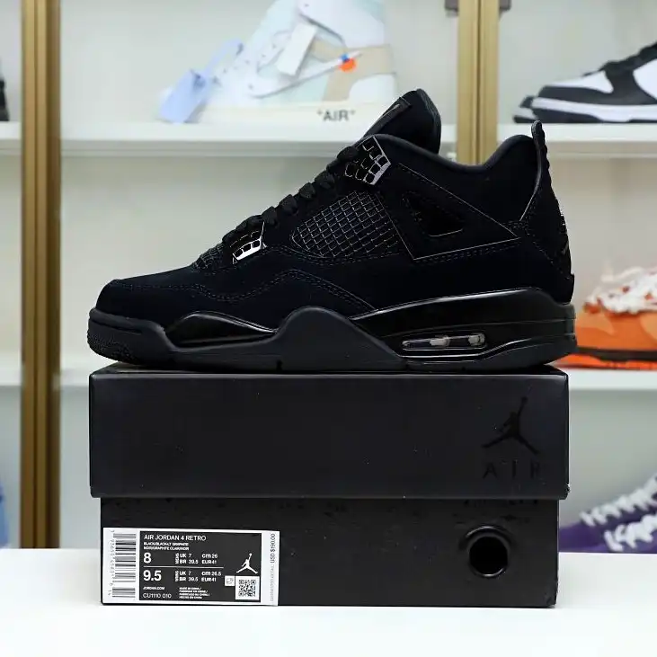 Kimikick AIR JORDAN 4 RETRO 'BLACK CAT' 2020