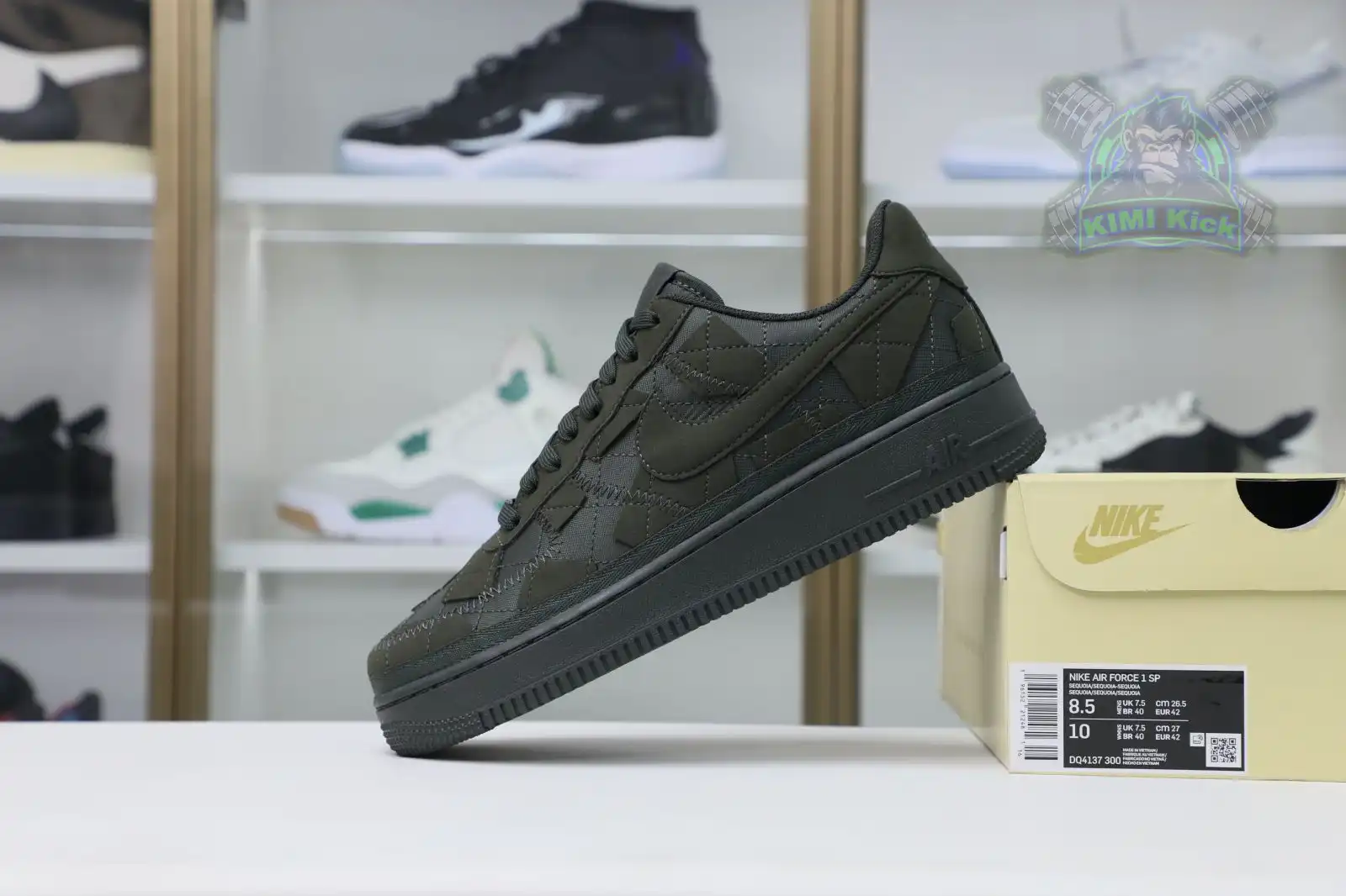 Kimikick Nike Air Force 1 Low sequoia