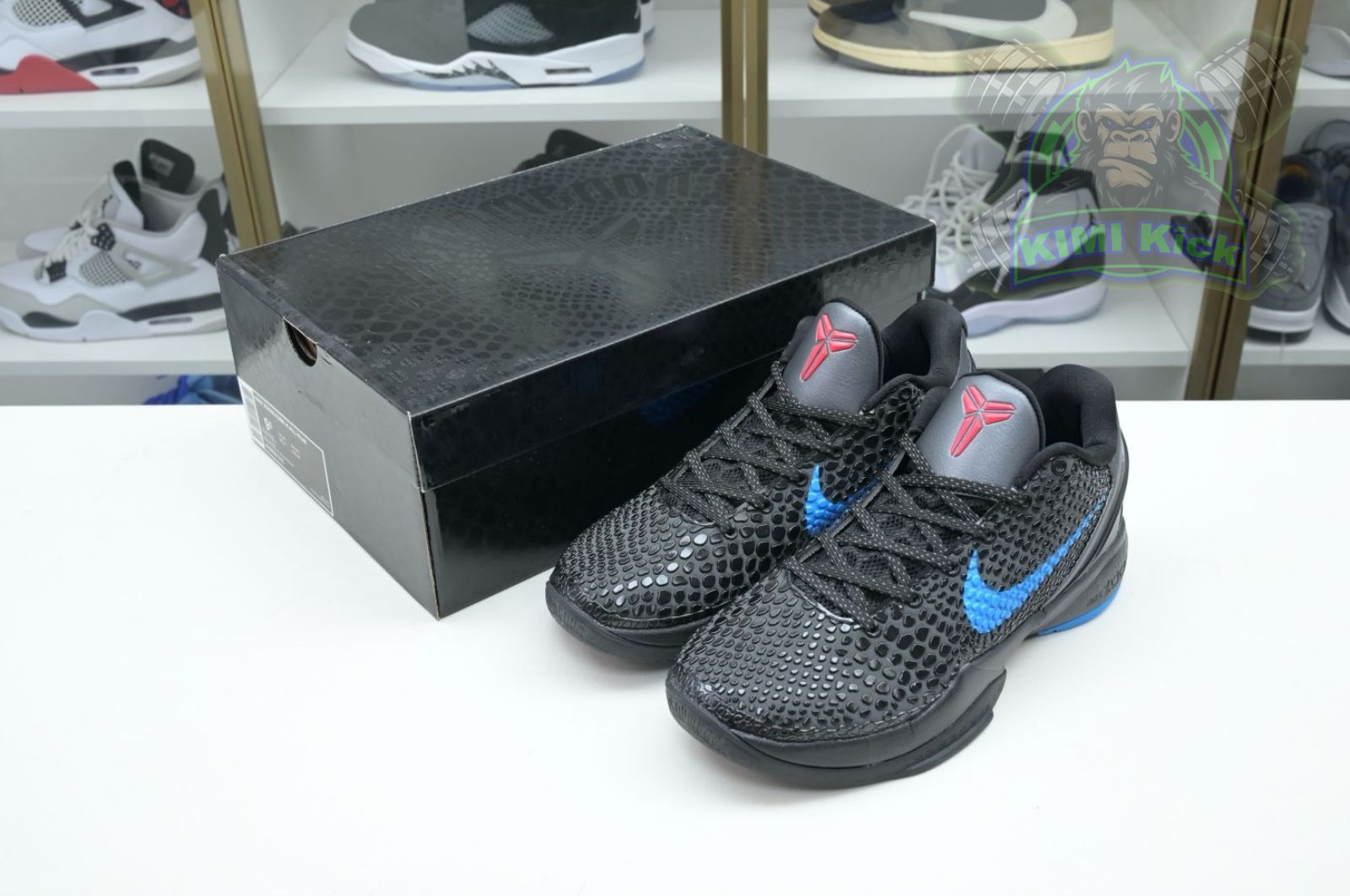 Kimi kick Nike Zoom Kobe 6 Dark Knight