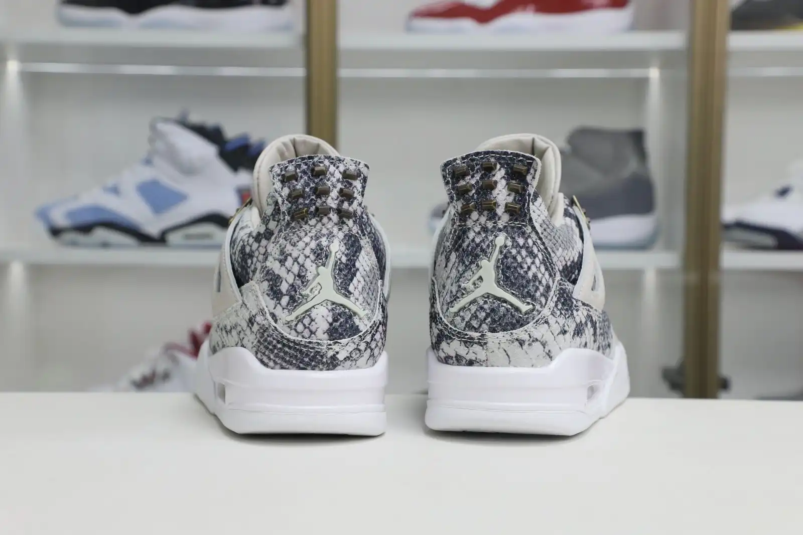 Cheap Kimikick Jordan Air Jordan 4 retro snakeskin