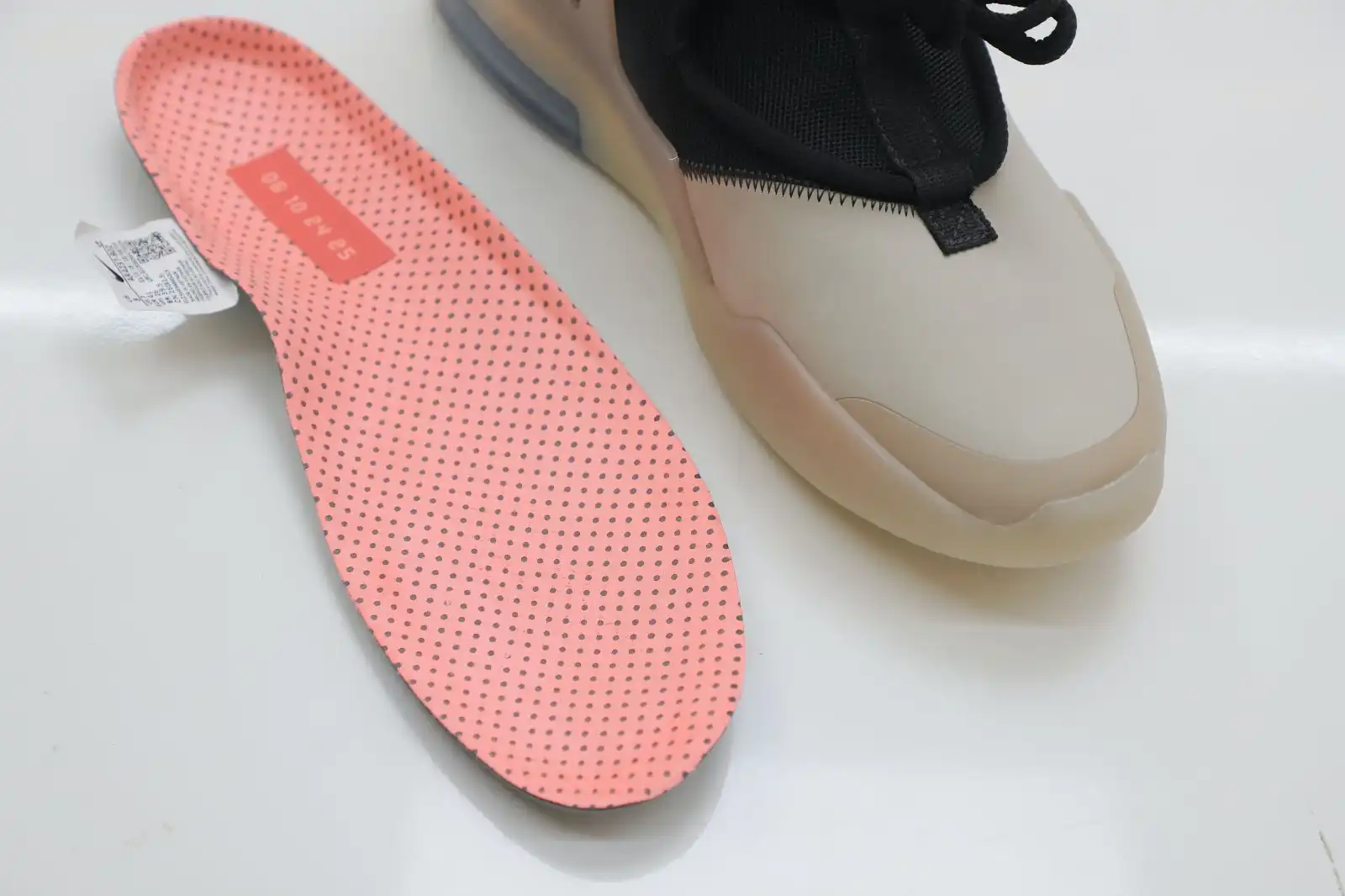 Kimikick Nike Air Fear of God 1 string fog