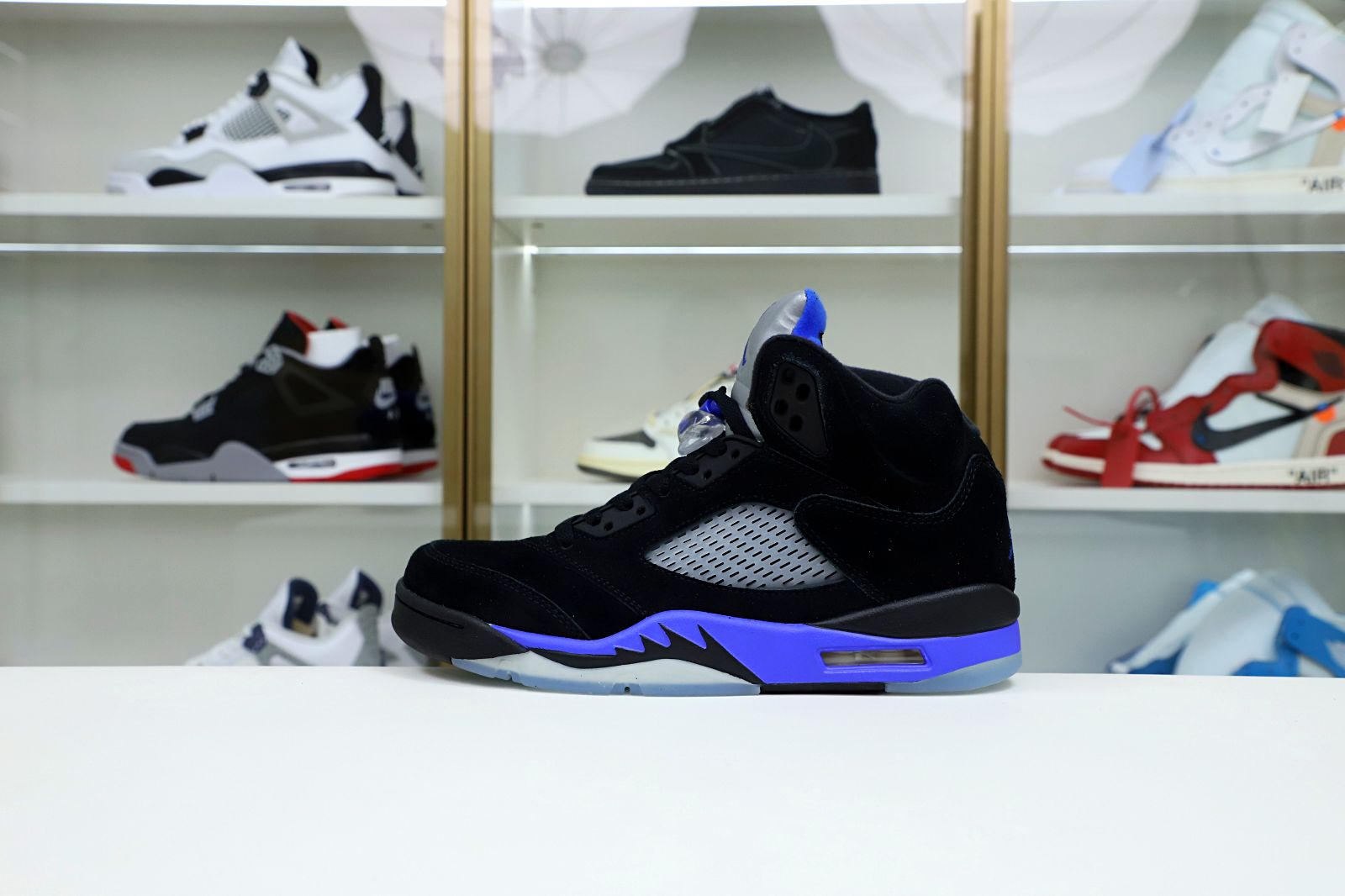 Kimi kick AIR JORDAN AIR JORDAN 5 RETRO 'RACER BLUE'