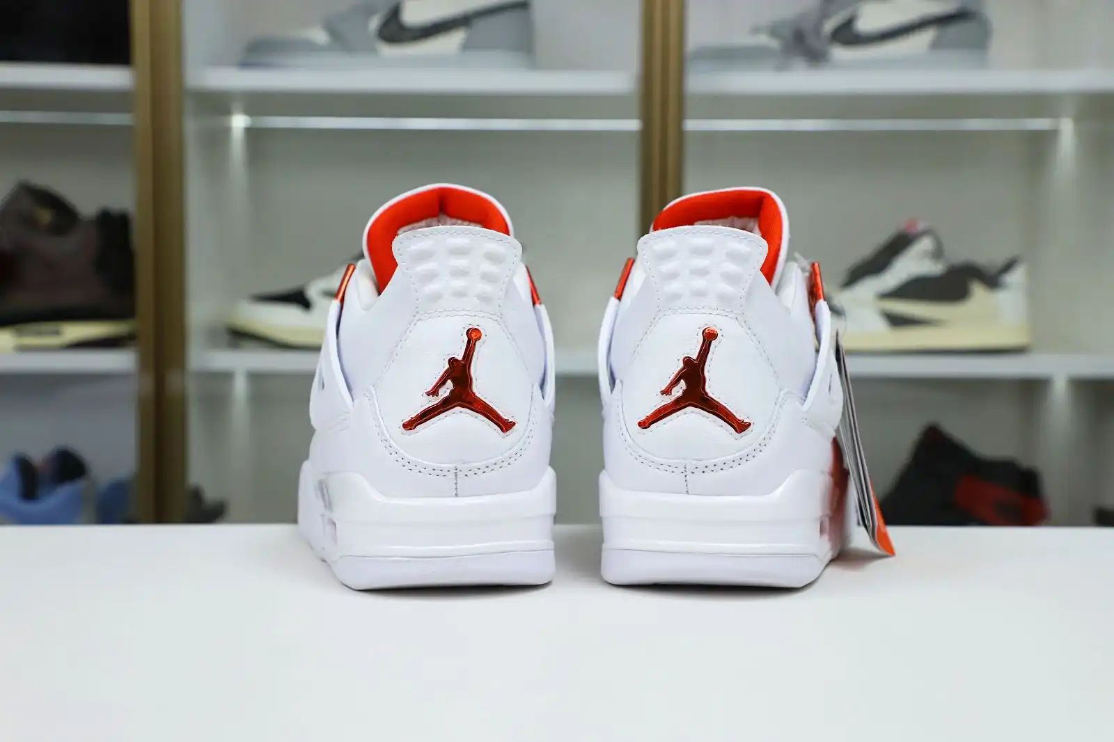 Kimikick Jordan Air Jordan 4 retro“orange metallic