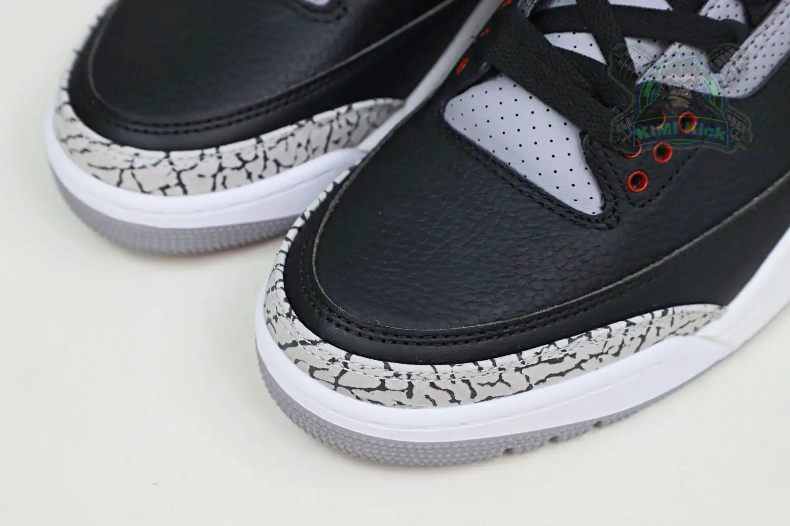 Cheap Kimikick Jordan Air Jordan 3 retro blackcement  2018（854262-001）