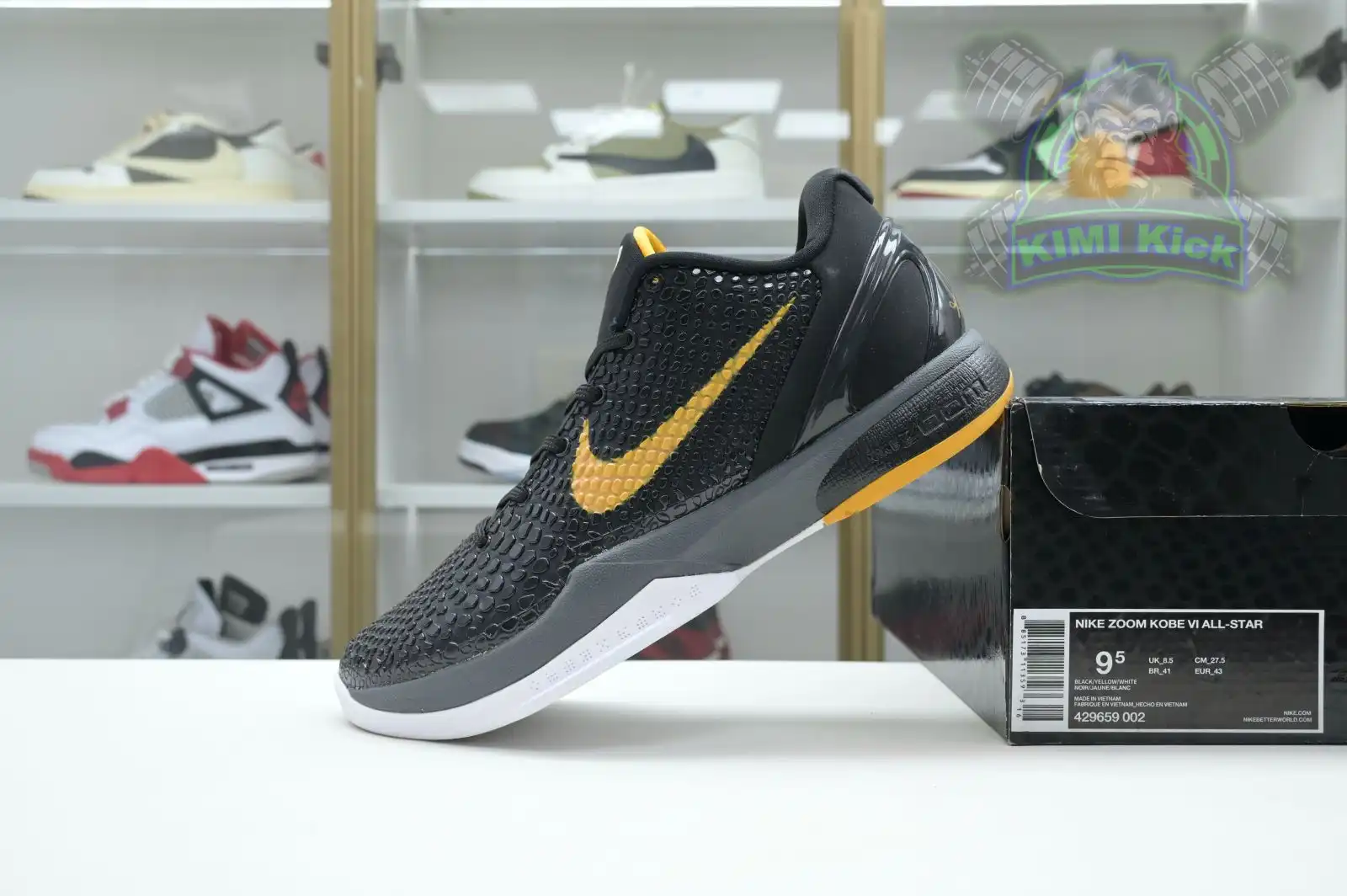 Kimikick Nike Zoom Kobe 6 Black Del Sol