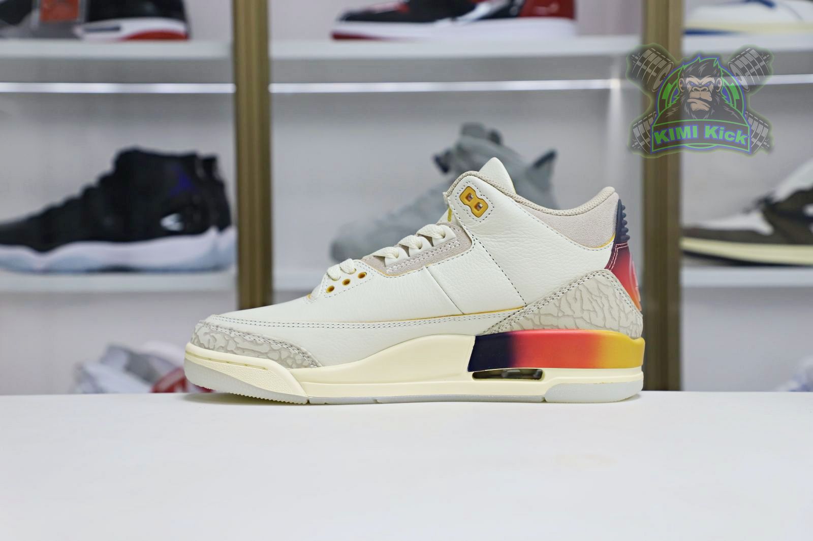 Kimi kick JBalvin x Jordan Air Jordan3