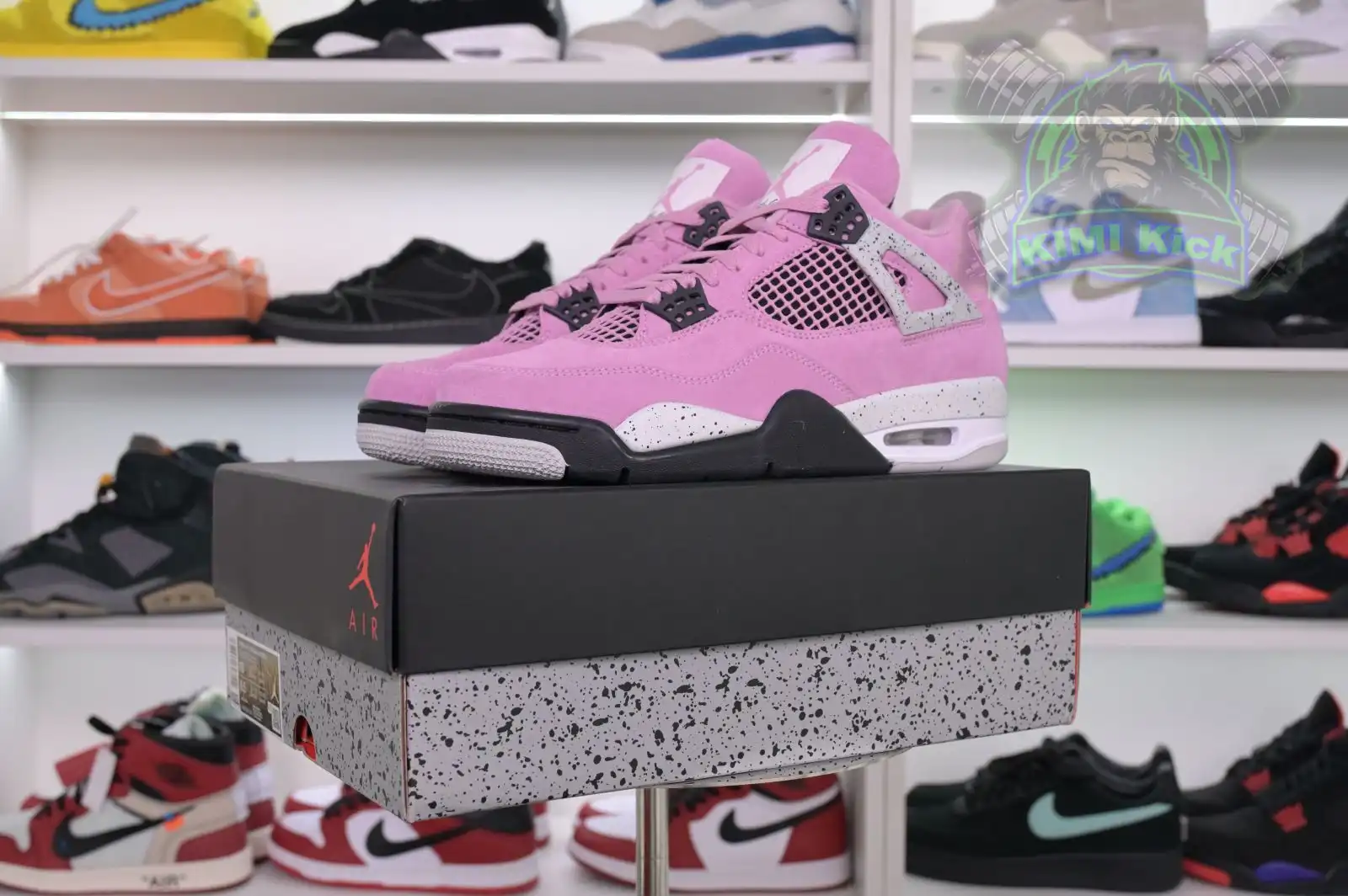 Kimikick Jordan Air Jordan 4“Orchid”