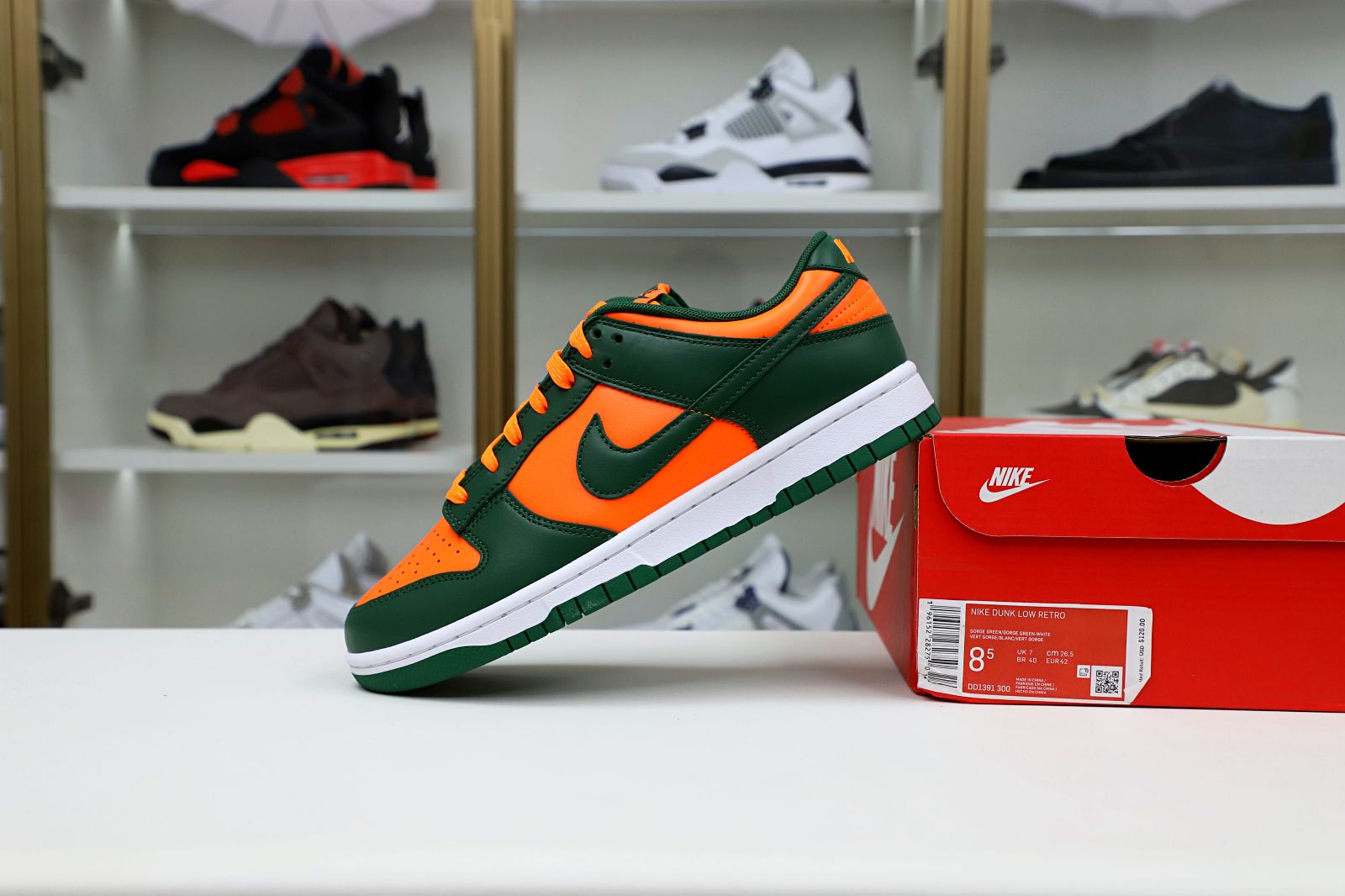 Kimi kick NIKE DUNK RETRO MINAMI HURRICANES