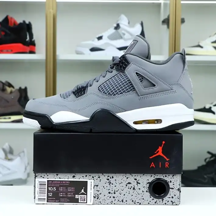 Kimikick AIR JORDAN 4 RETRO 'COOL GREY' 2019