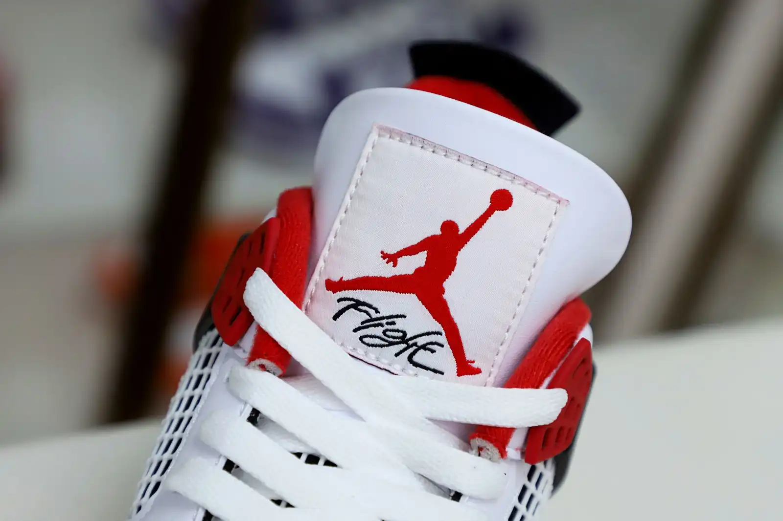 Kimikick AIR JORDAN 4 RETRO 'FIRE RED' 2012