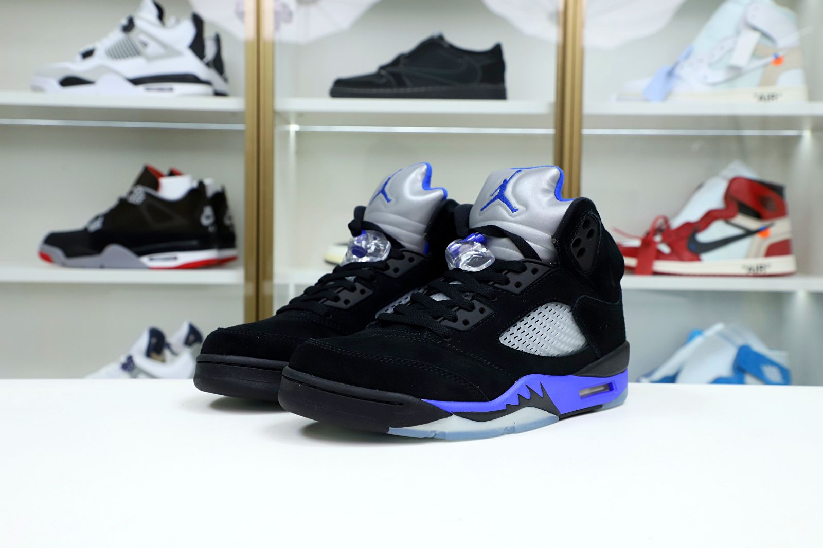 Kimi kick AIR JORDAN AIR JORDAN 5 RETRO 'RACER BLUE'