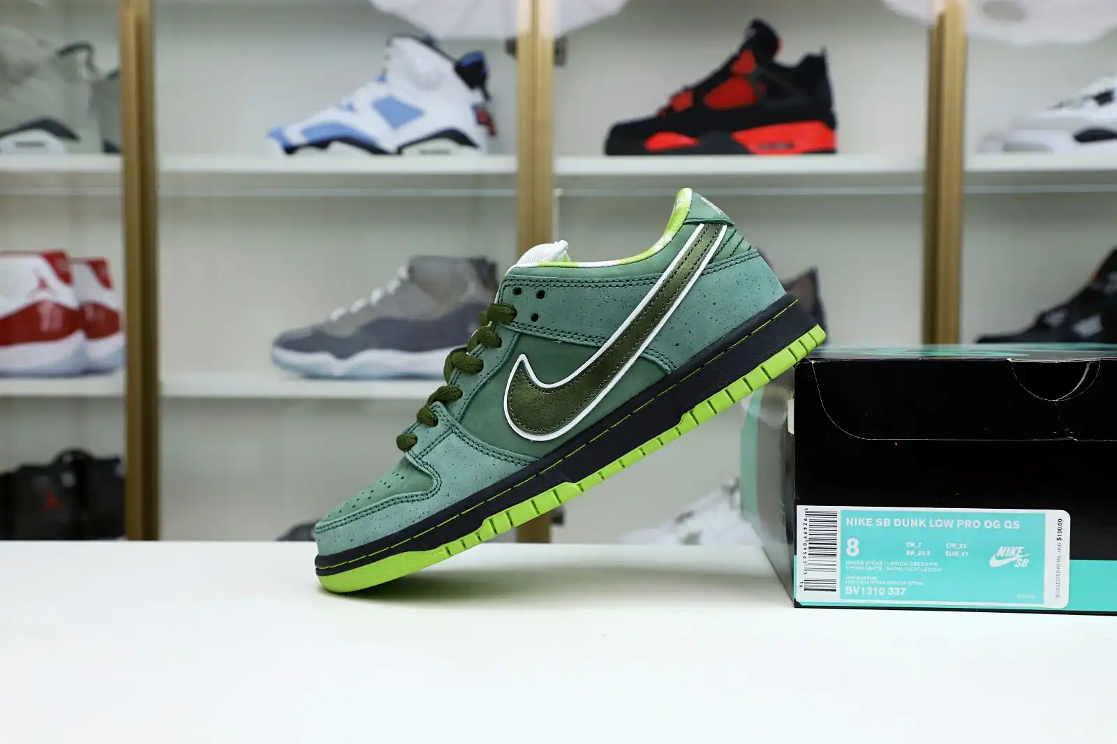 Kimikick Concepts x Nike SB Dunk Low Green Lobster