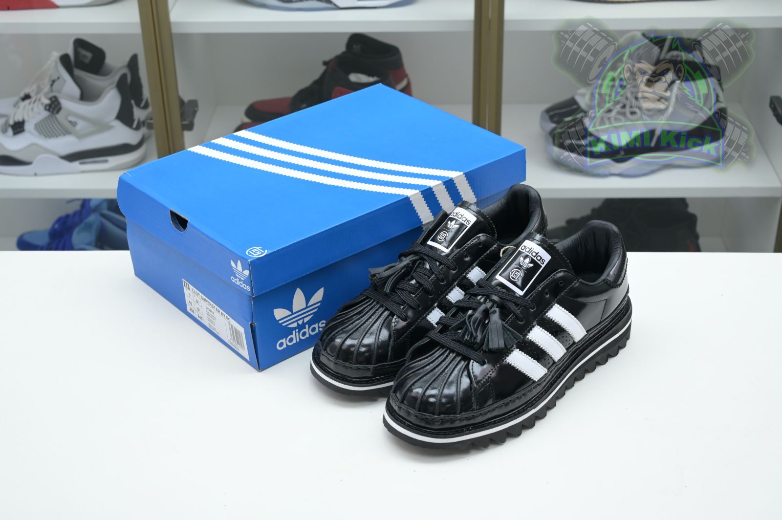 Kimi kick CLOTx adidas originals Superstar