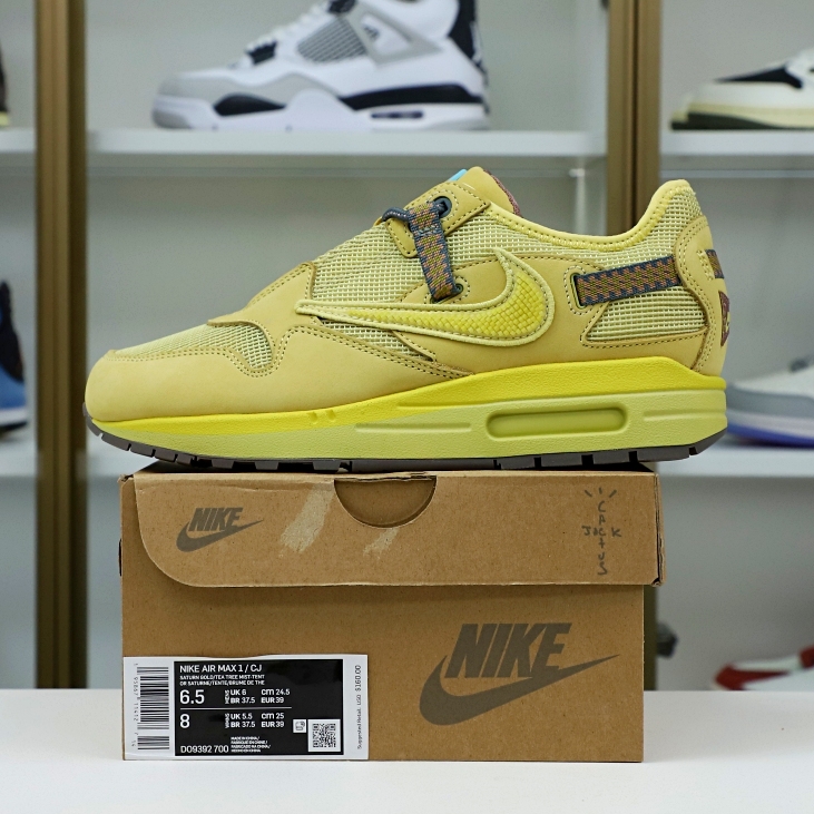 Kimi kick TRAVIS SCOTT X NIKE AIR MAX 1 WHEAT DO9392-700