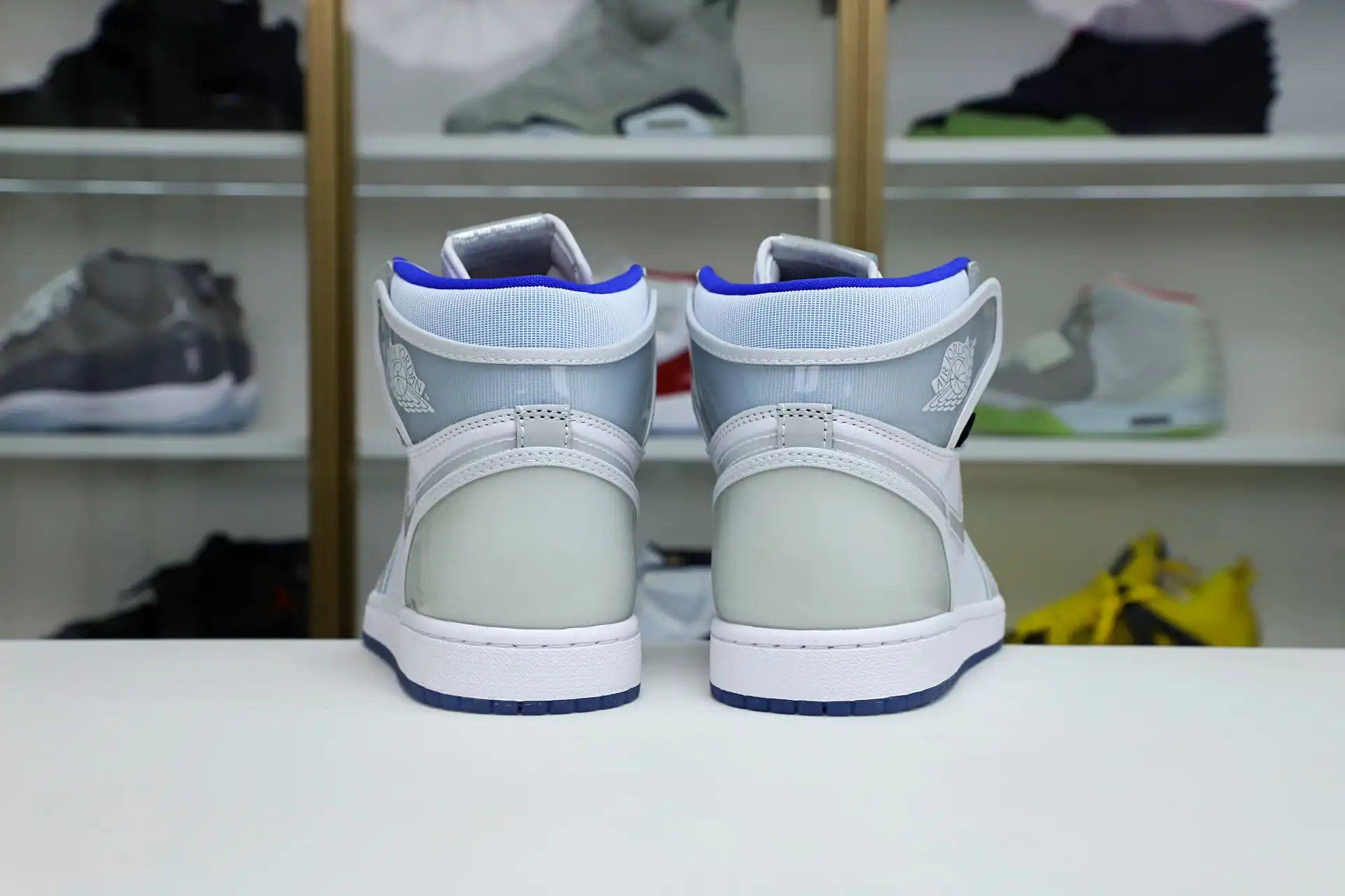 Kimikick AIR JORDAN 1 HIGH ZOOM 'RACER BLUE'