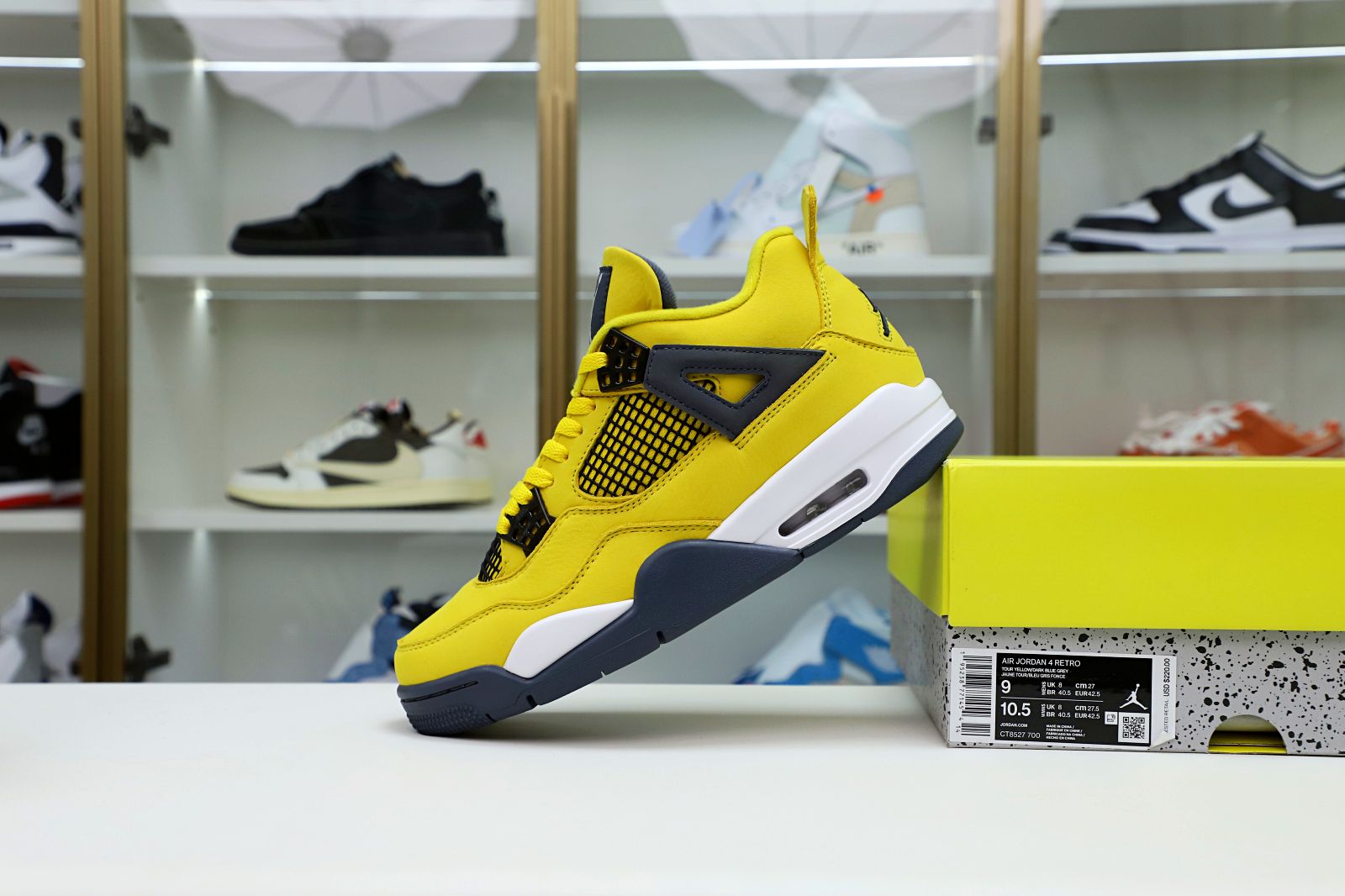 Kimi kick AIR JORDAN AIR JORDAN 4 RETRO 'LIGHTNING' 2021