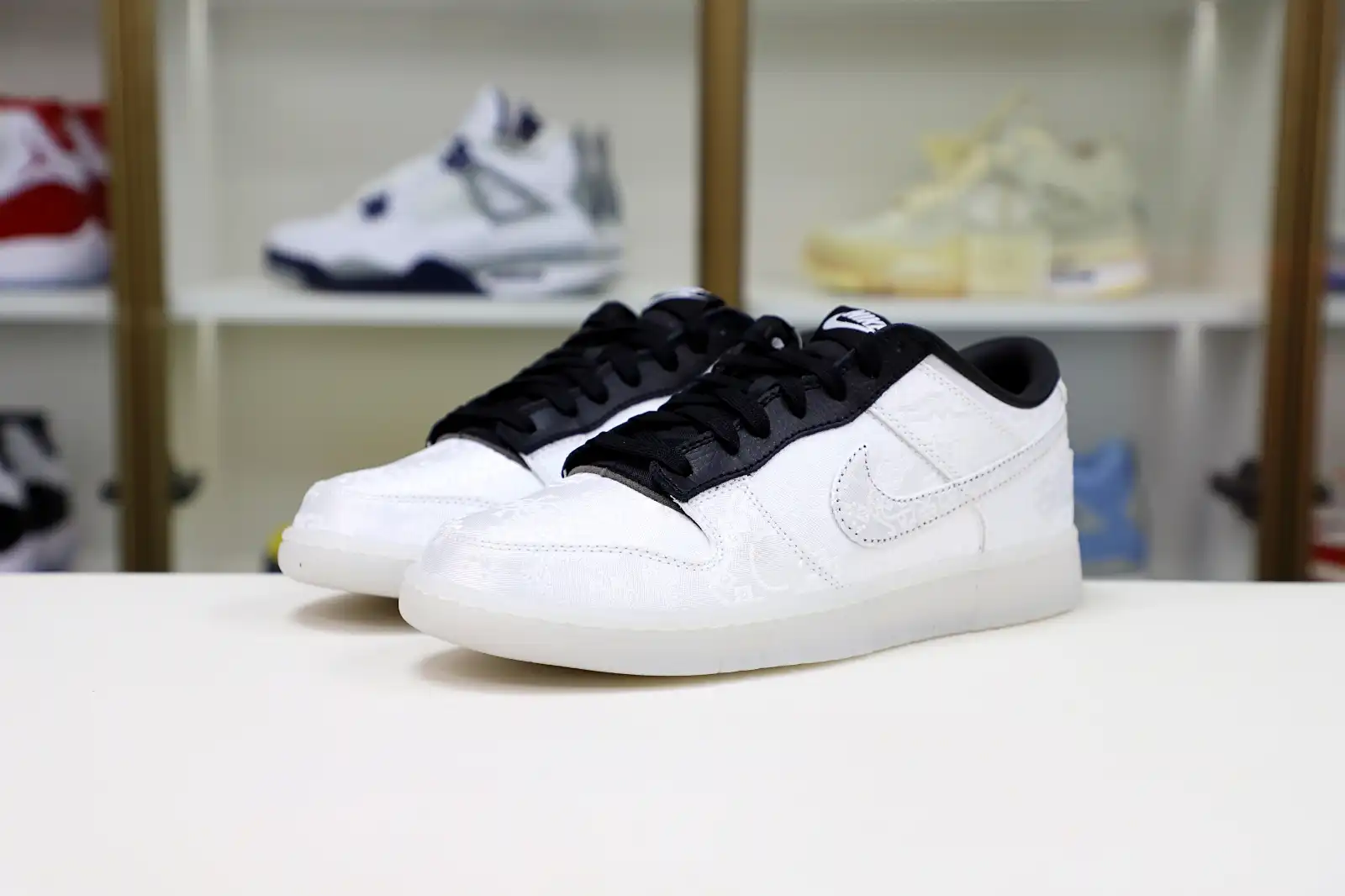 Kimikick Nike Dunk Low x Fragment Design x CLOT