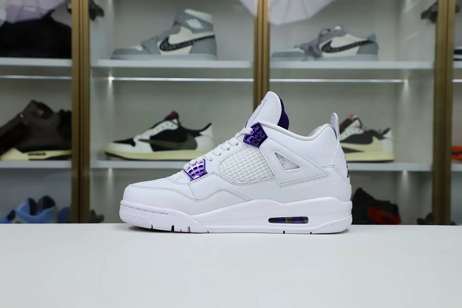 Kimikick AIR JORDAN 4 PURPLE METALLIC